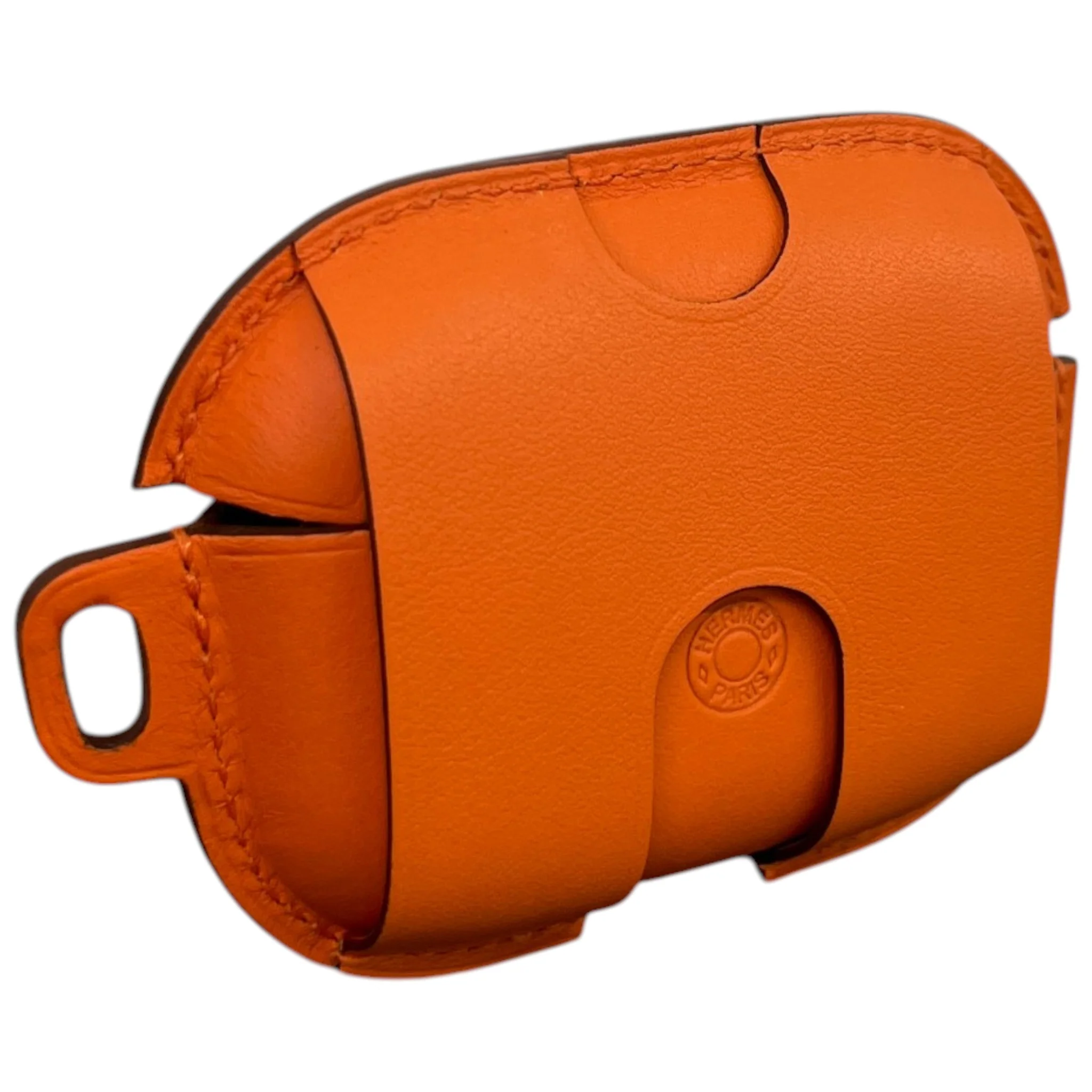 Men's Airpod Case Lanyard Orange - Image 5