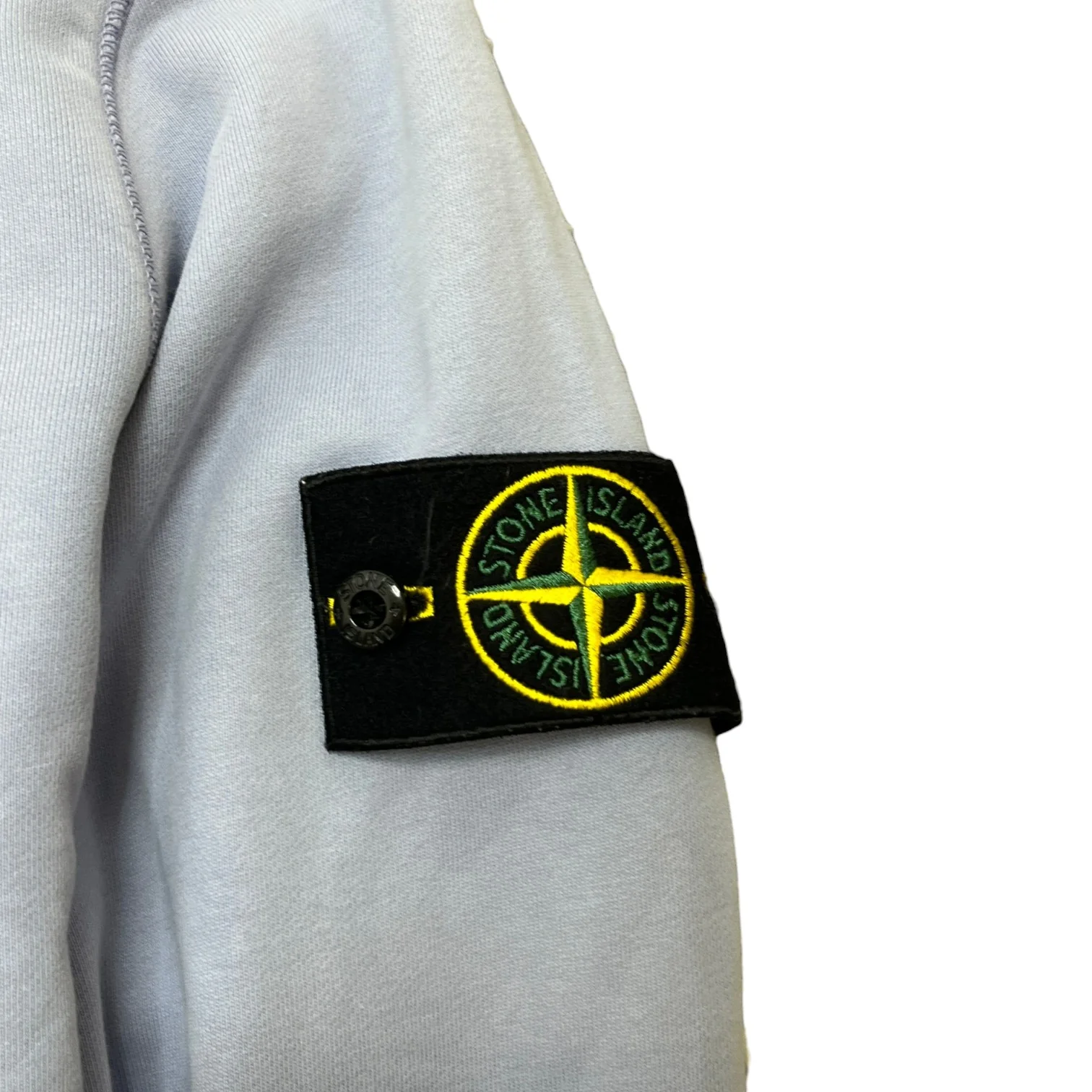 Men's Applique Logo Hoodie Purple Size S - Image 6