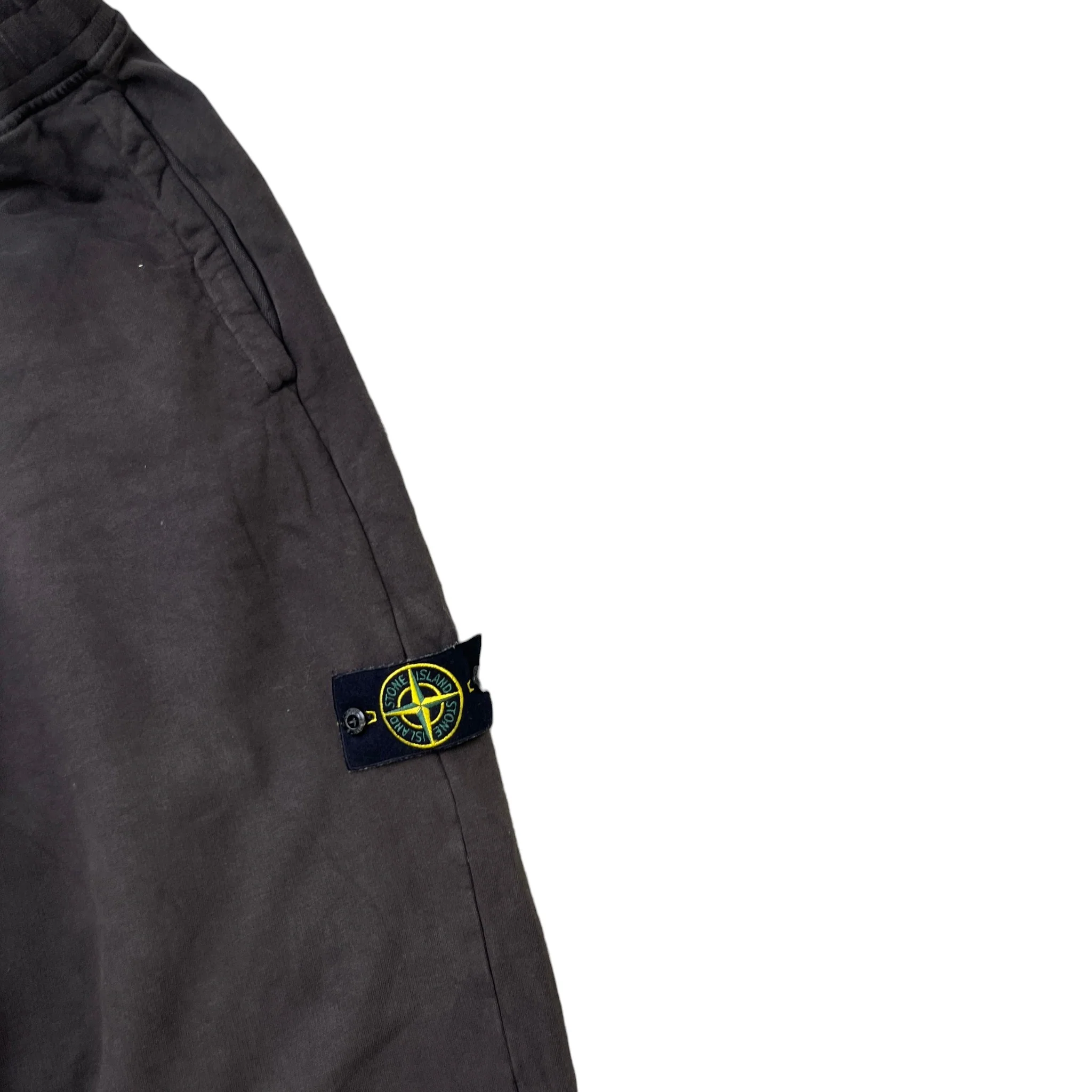 Men's Applique Logo Joggers Charcoal Size L - Image 5