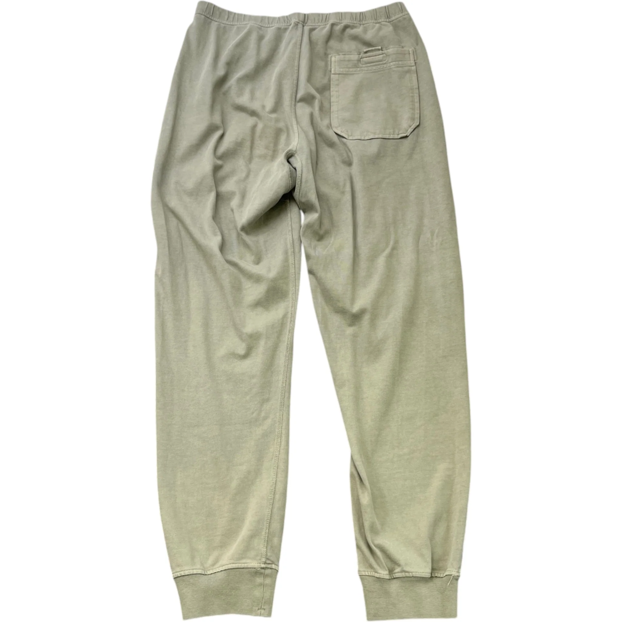 Men's Applique Logo Joggers Green Size S - Image 2