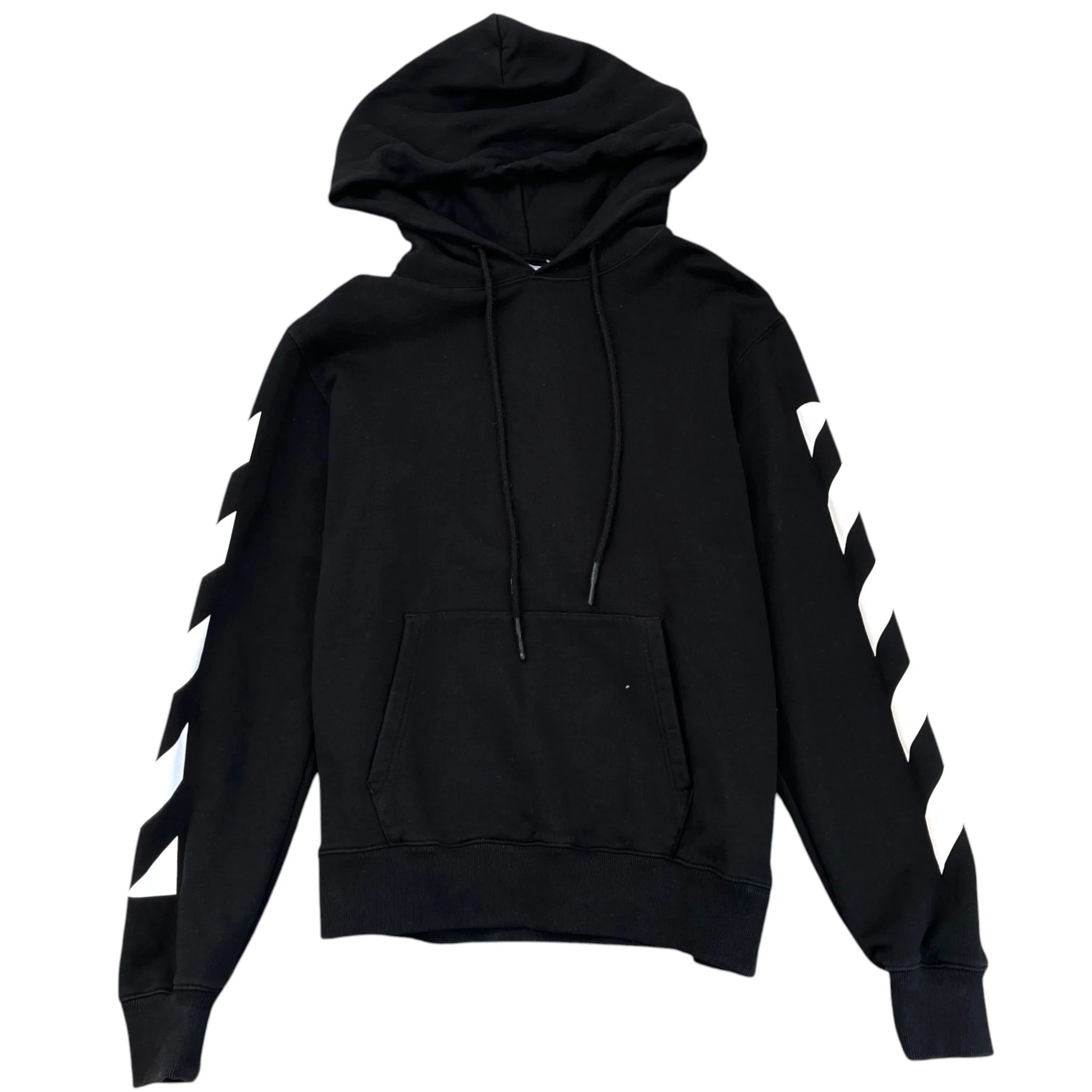 Men's Arrow Logo Hoodie Black Size S