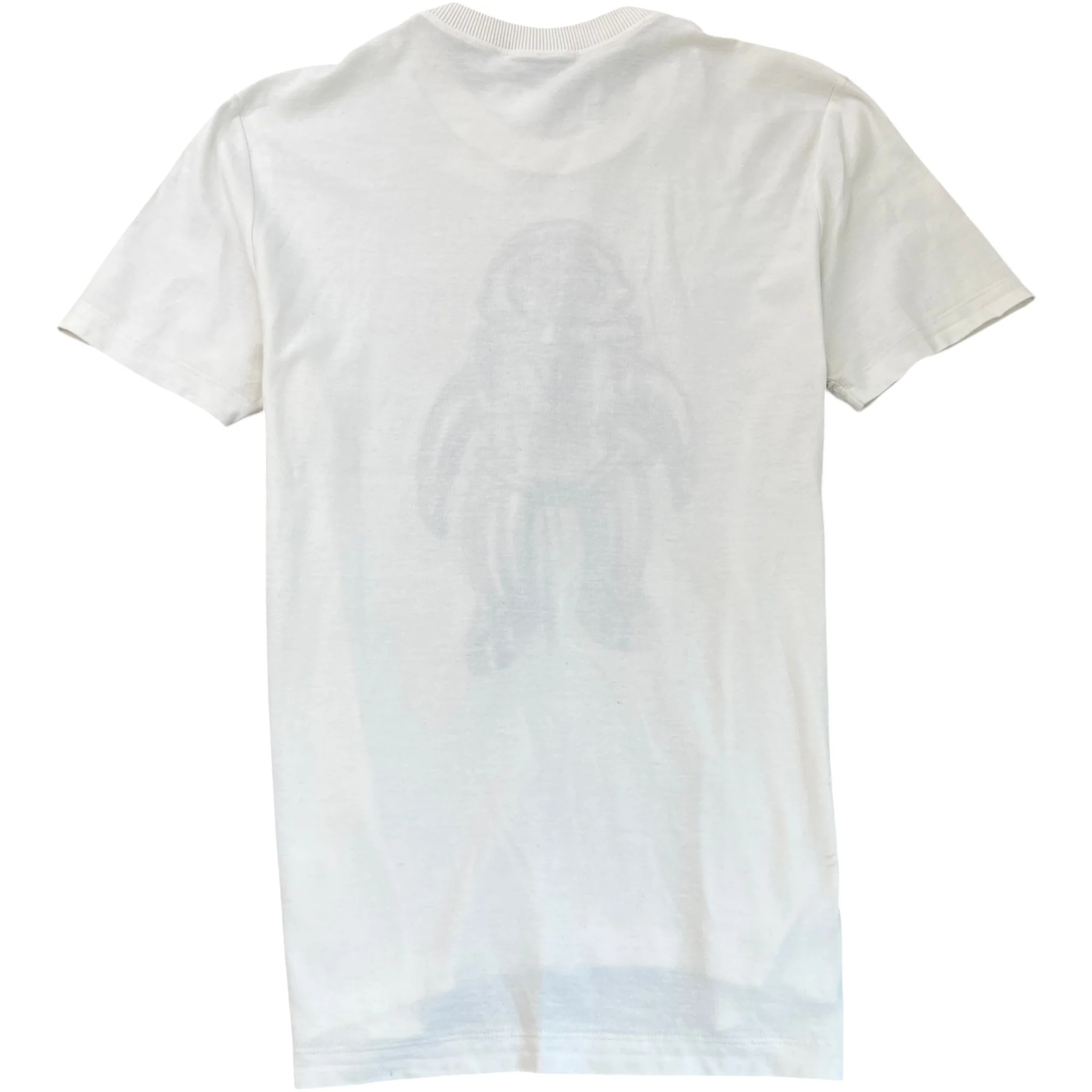 Men's Astronaut T-Shirt White Size M - Image 2