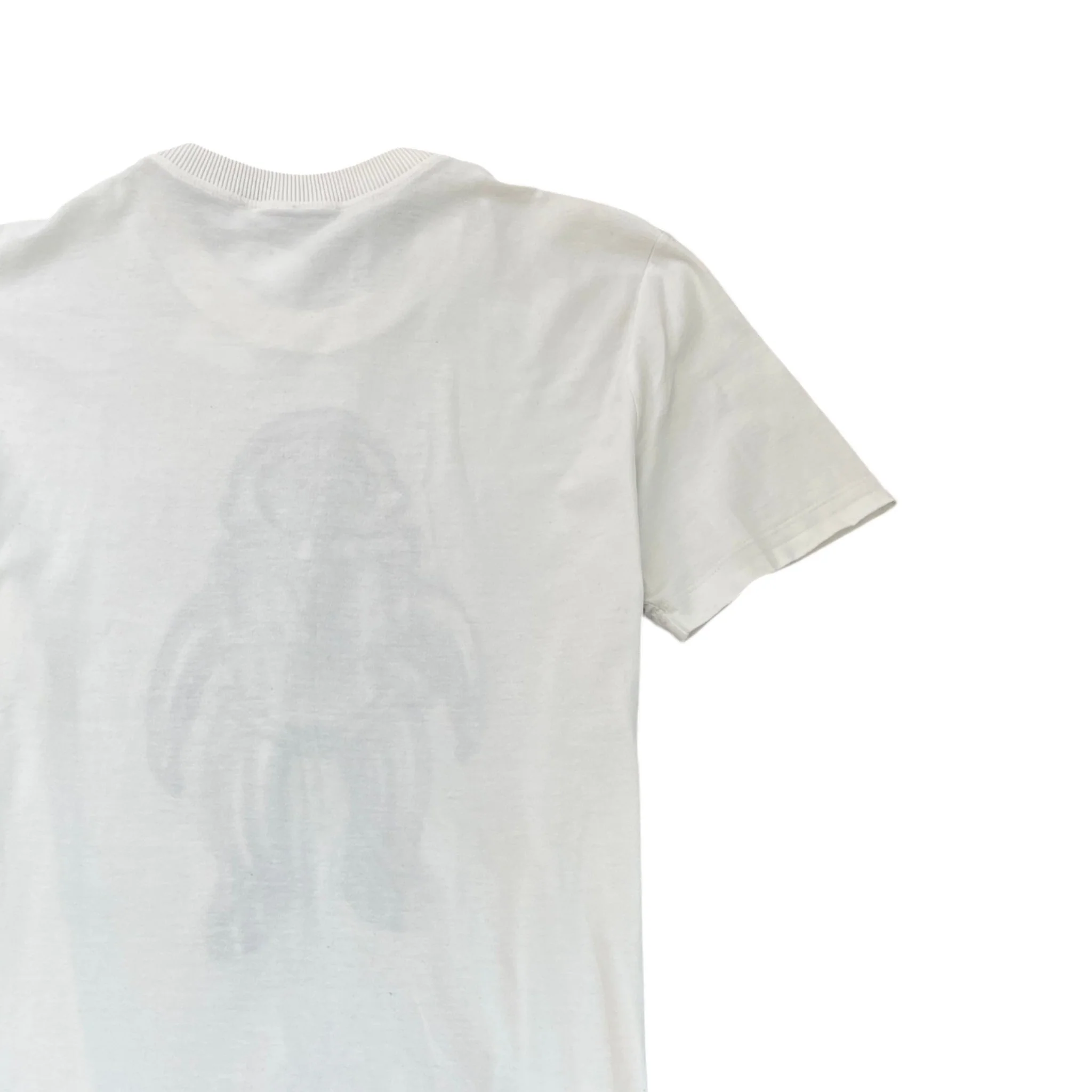 Men's Astronaut T-Shirt White Size M - Image 4