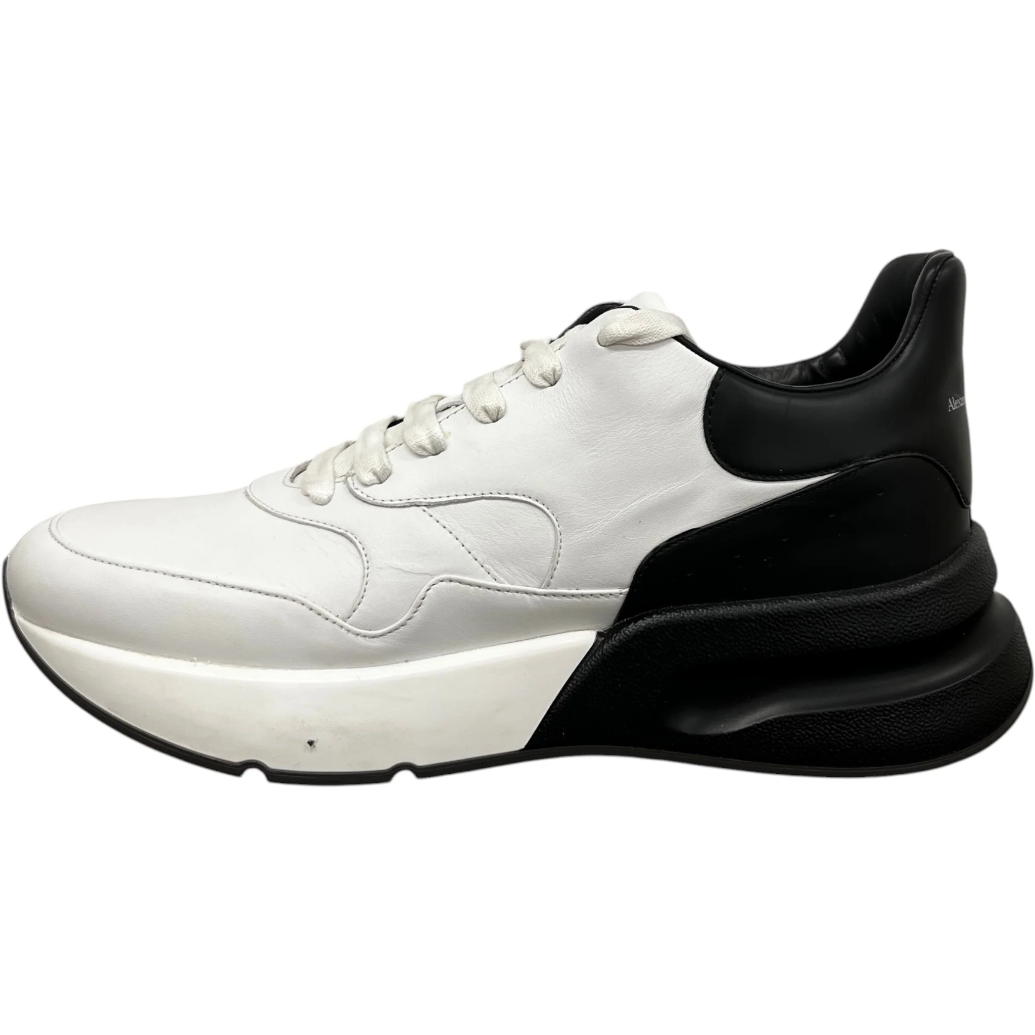 Men's Aurelius Low Trainers White Size EU 45 / UK 11 - Image 5