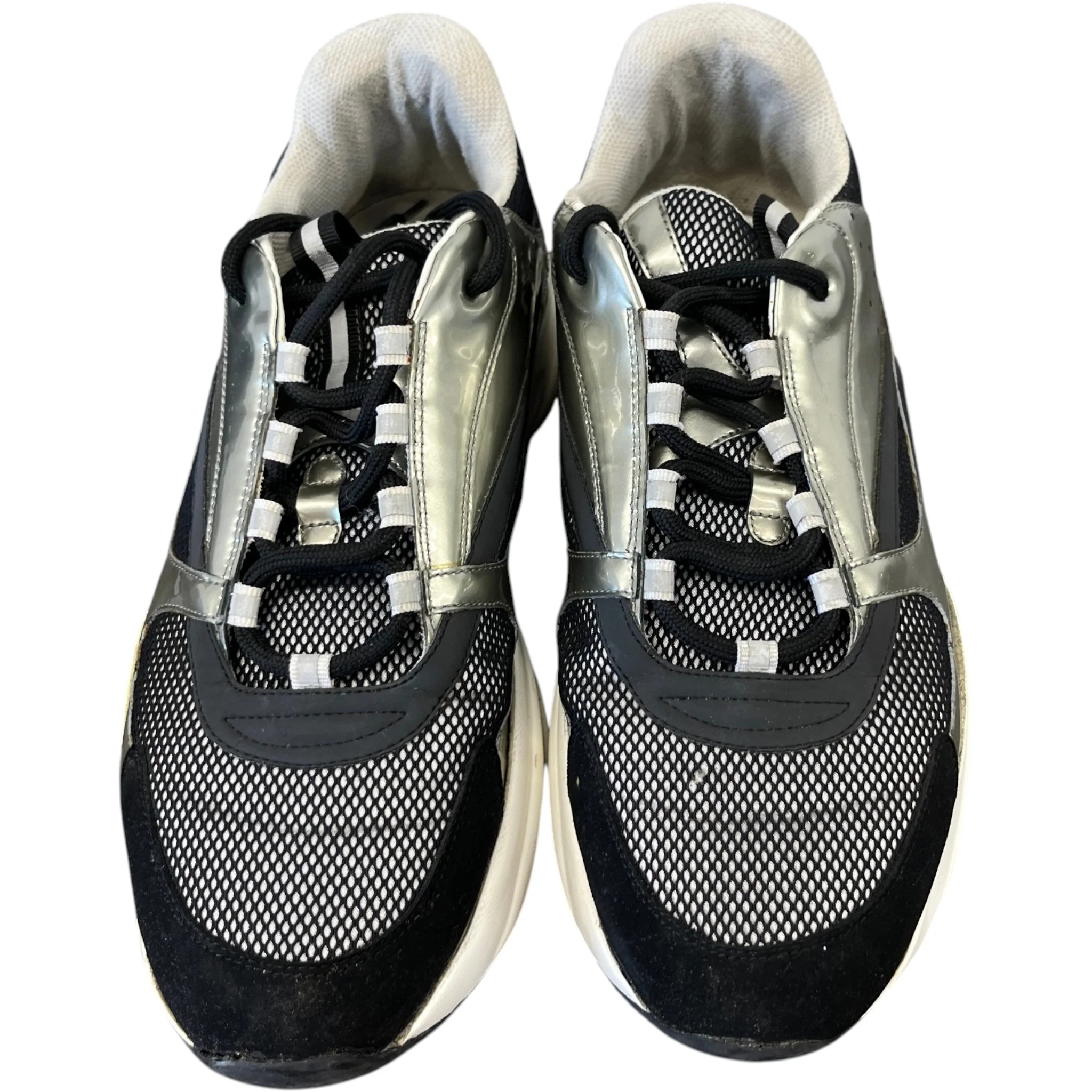Men's B22 Low Trainers Silver Size EU 44 / UK 10 - Image 6