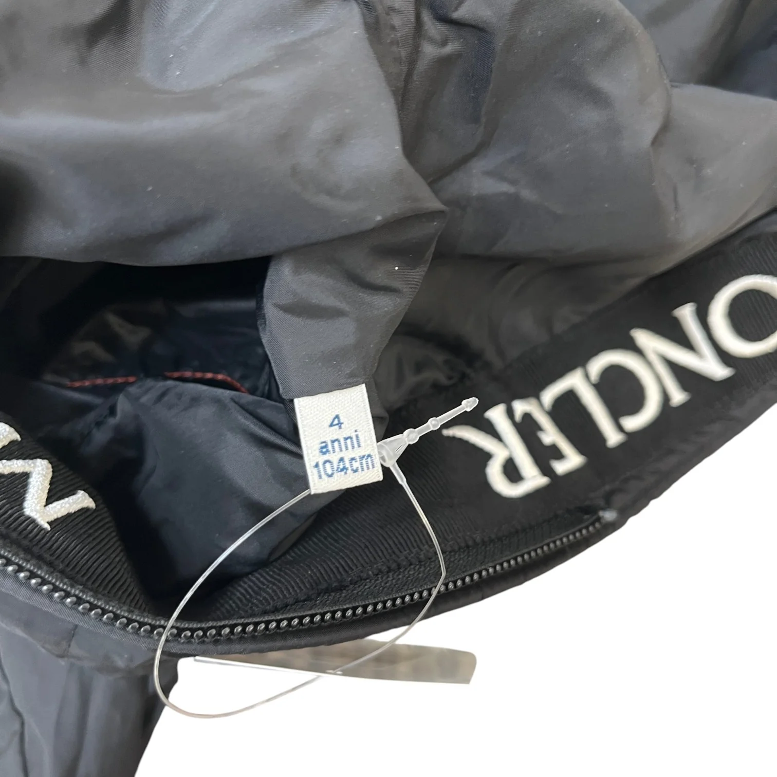Men's Boys Age 4 Masserau Windbreaker Black Size XXS - Image 7