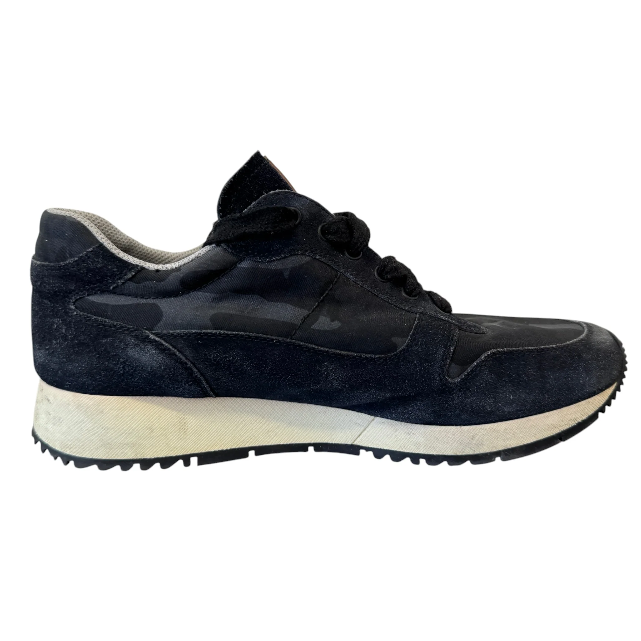 Men's Camo Runners Low Trainers Black Size EU 39 / UK 5 - Image 6