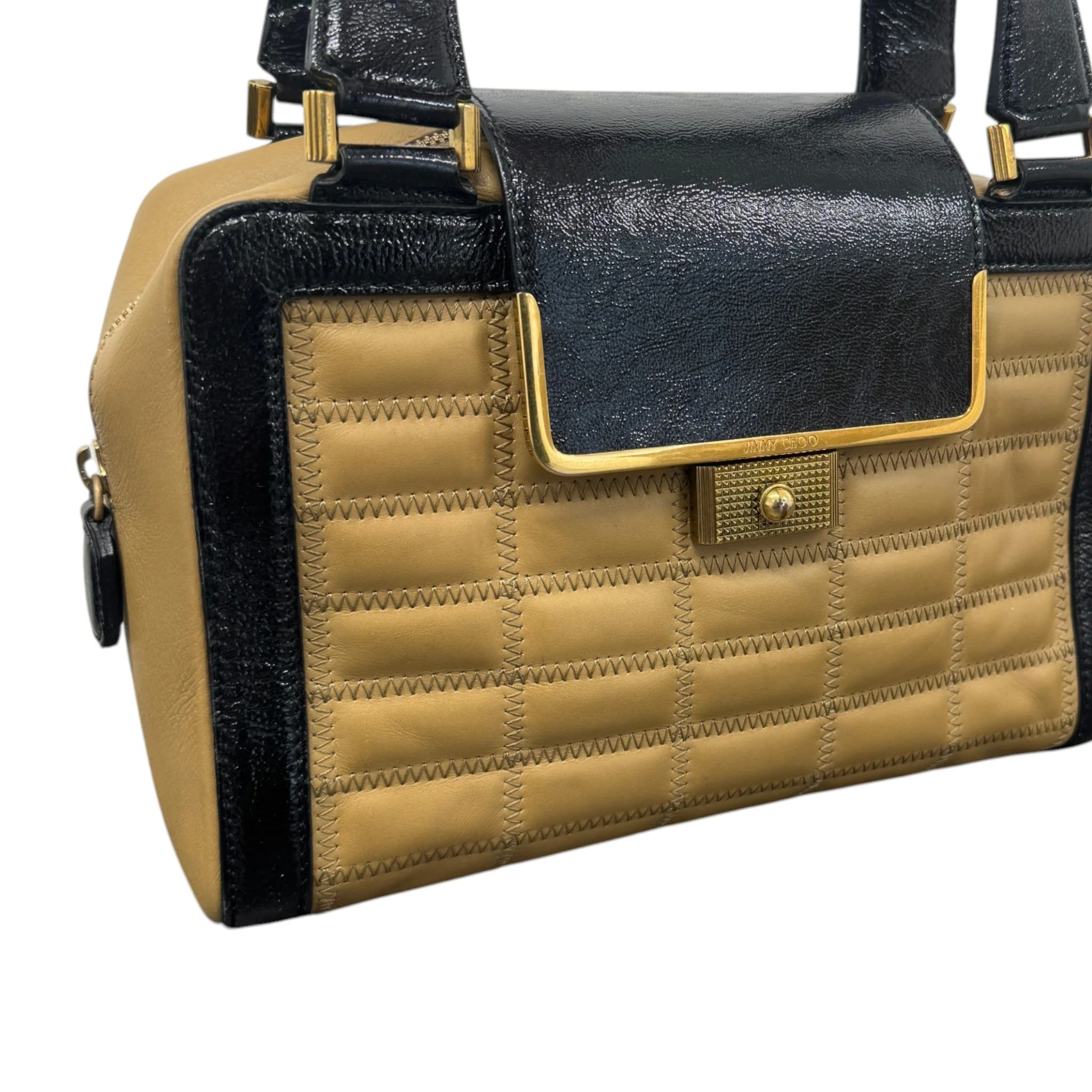 Men's Cassidy Satchel Bag Tan - Image 8
