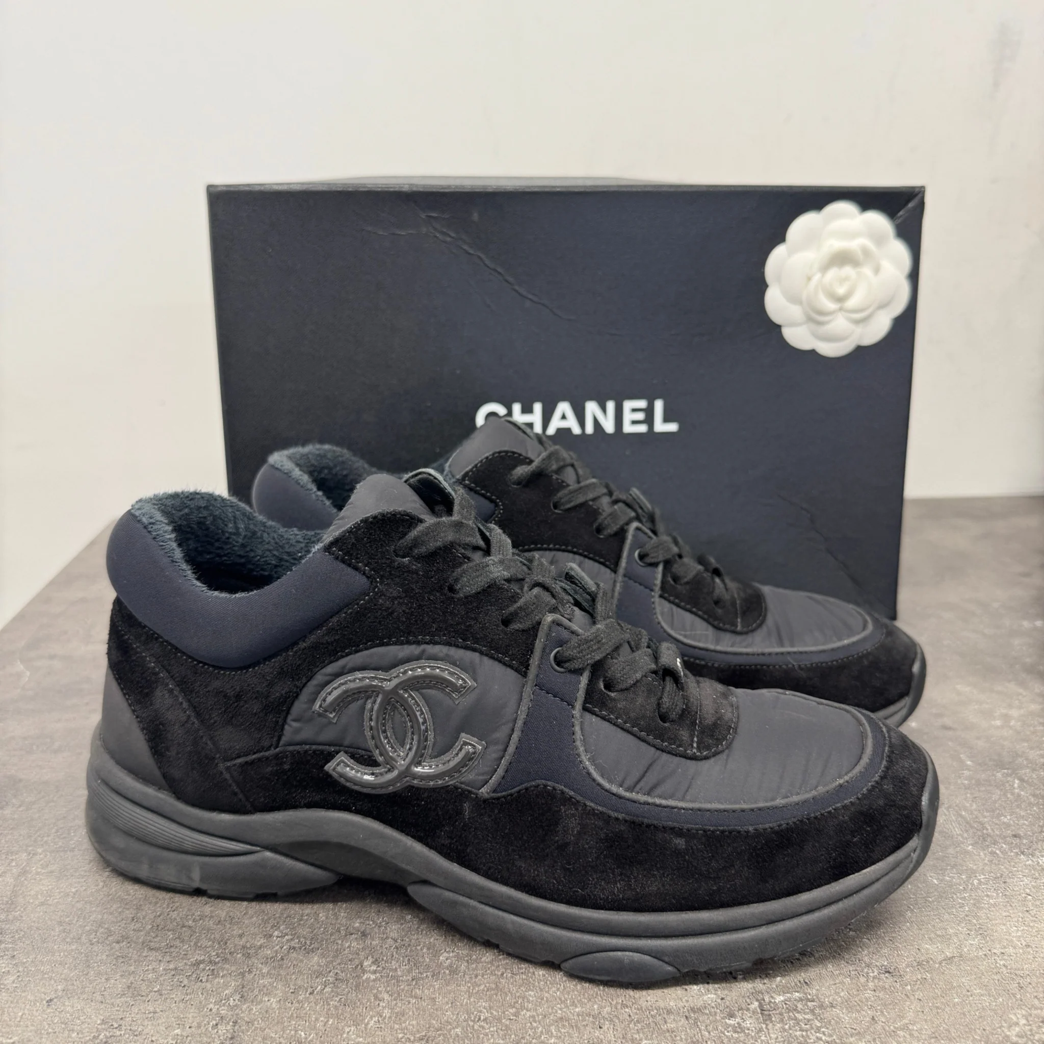 Men's Cc Runner Low Trainers Black Size EU 40.5 / UK 6.5 - Image 12