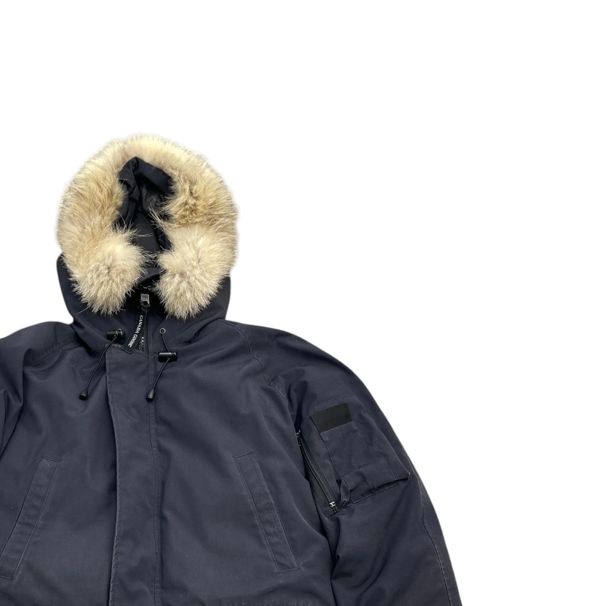 Men's Chilliwack Bomber Down Jacket Navy Size S - Image 3