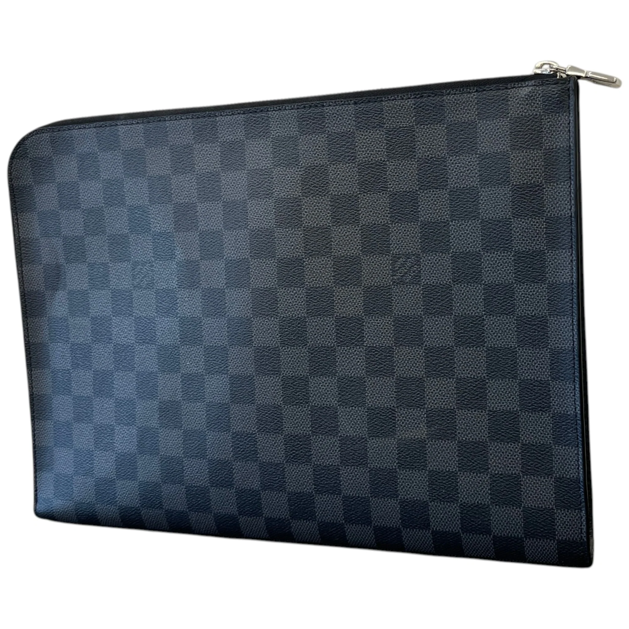 Men's Damier Graphite Pochette Jour Pouch Black - Image 4