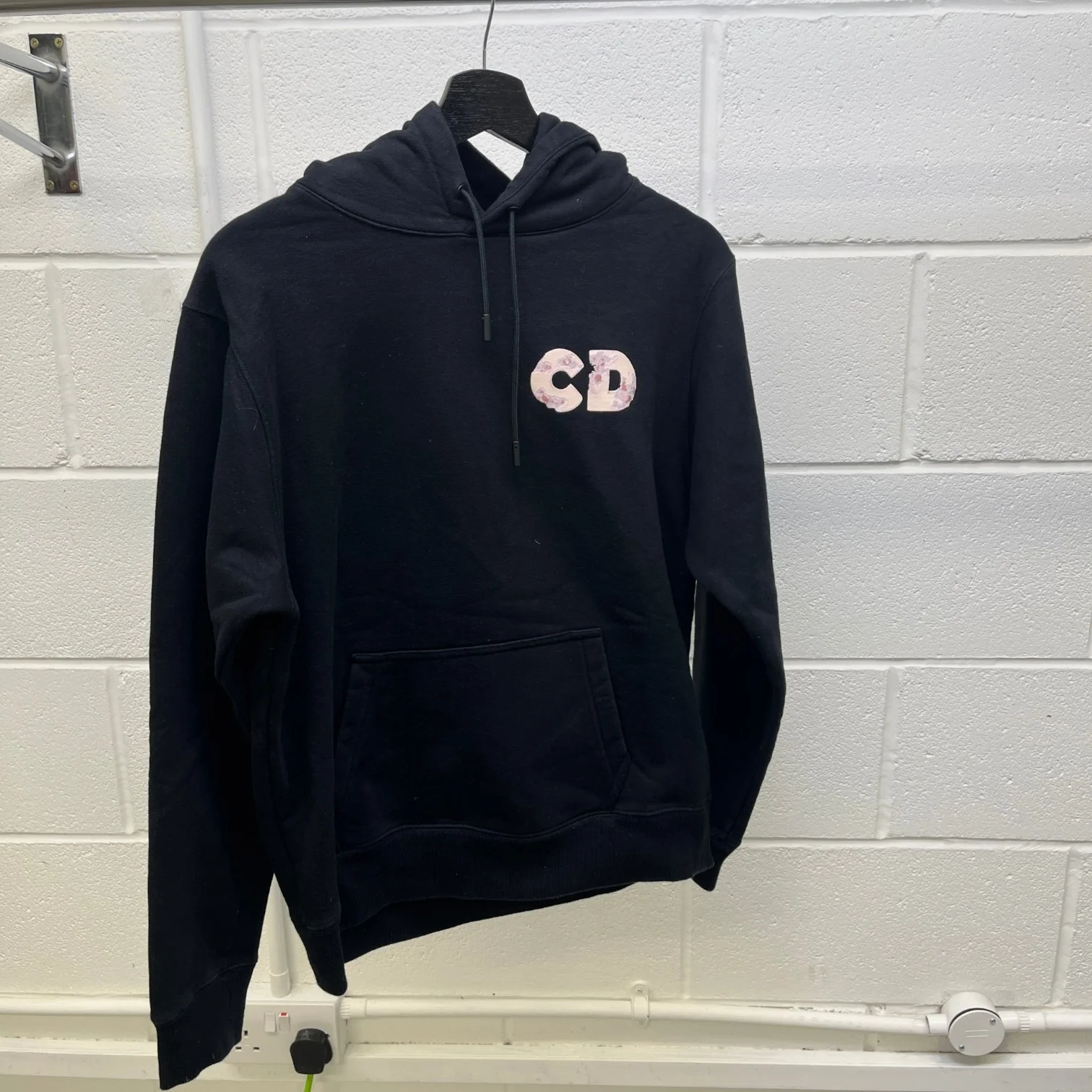 Men's Daniel Arsham Basketball Hoodie Black Size S - Image 10