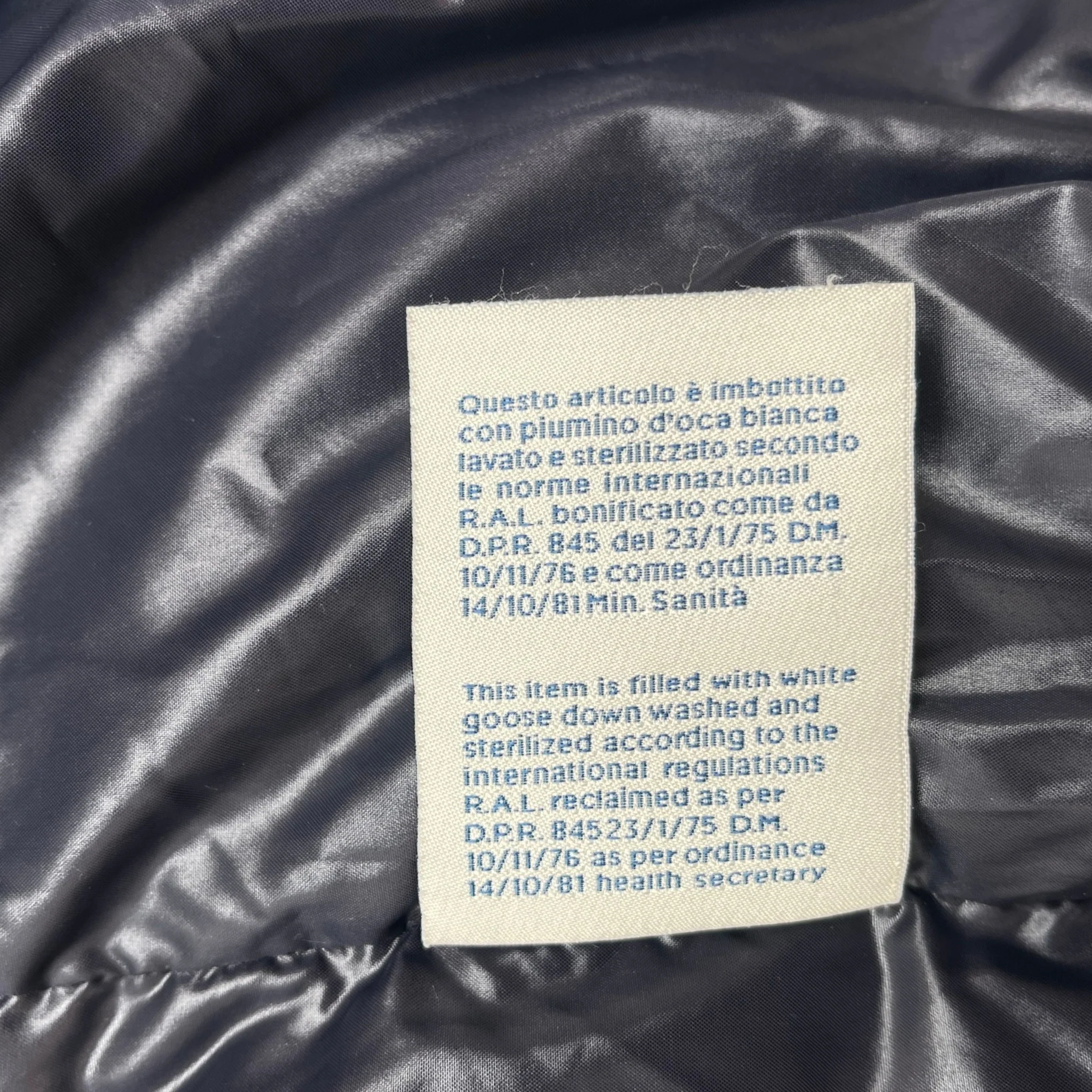 Men's Dincer Down Jacket Navy Size 4 / XL - Image 12