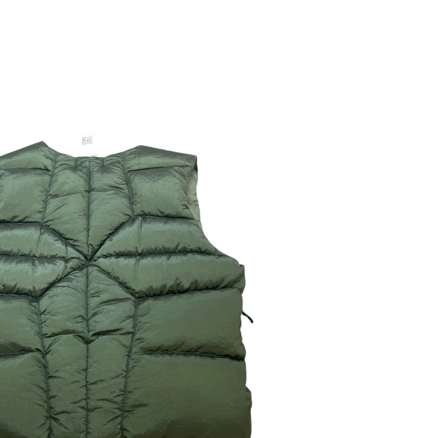 Men's Down-Tc Gilet Green Size M - Image 4
