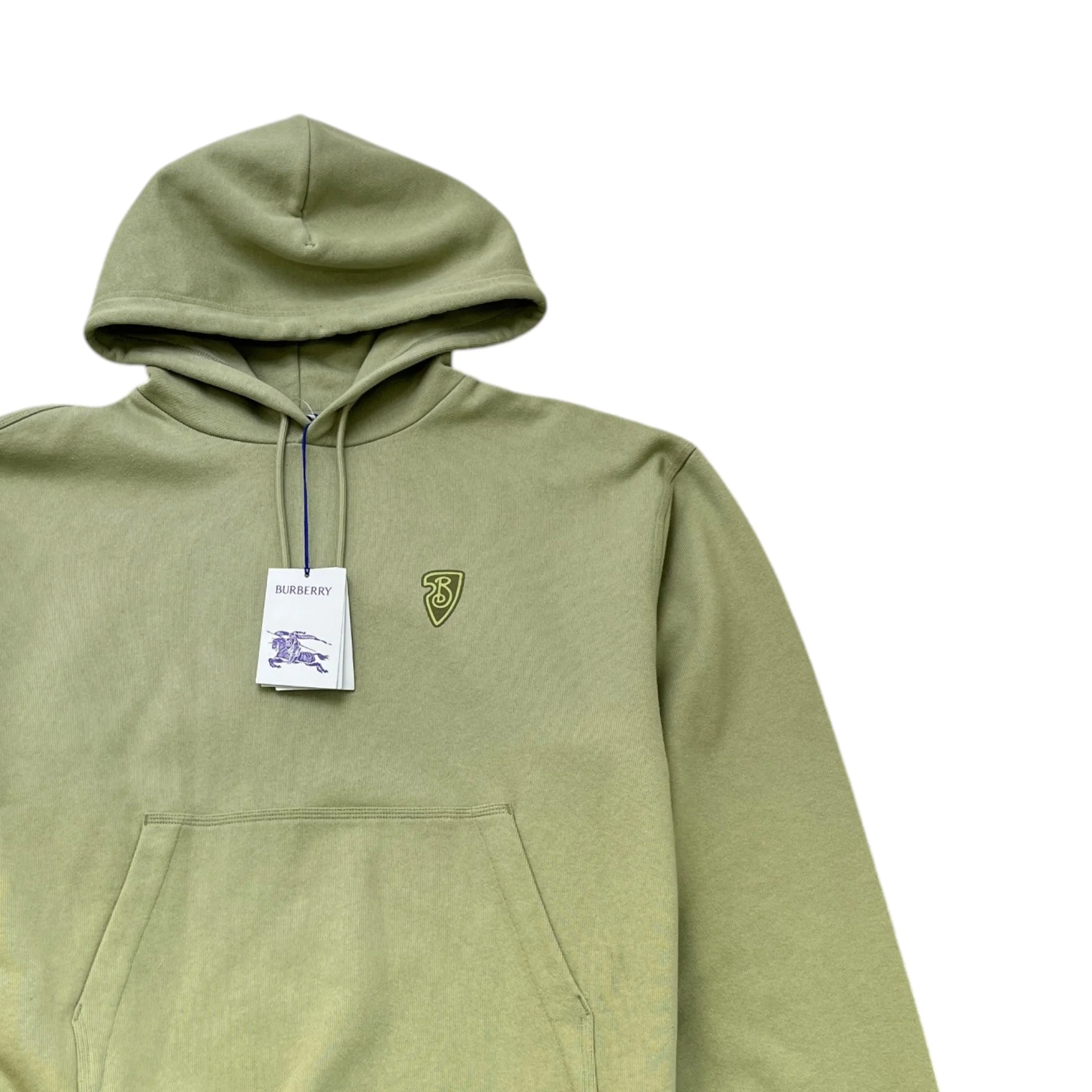 Men's Ekd Print Hoodie Green Size XL - Image 3