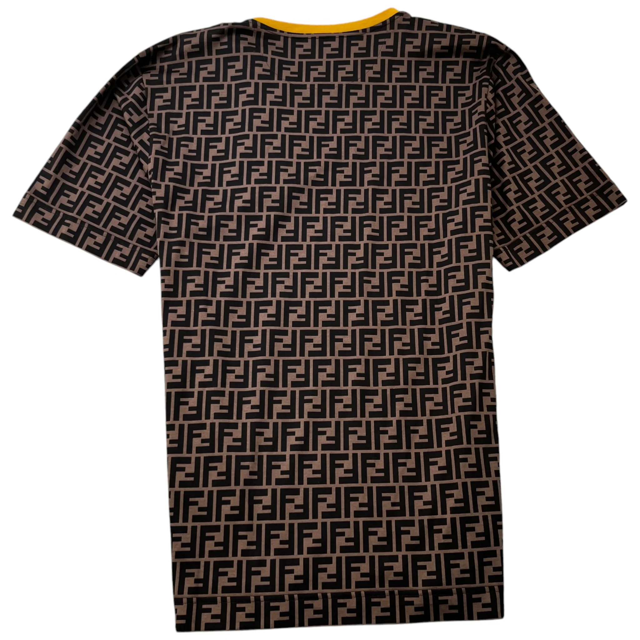 Men's Ff Logo T-Shirt Brown Size XXL - Image 2