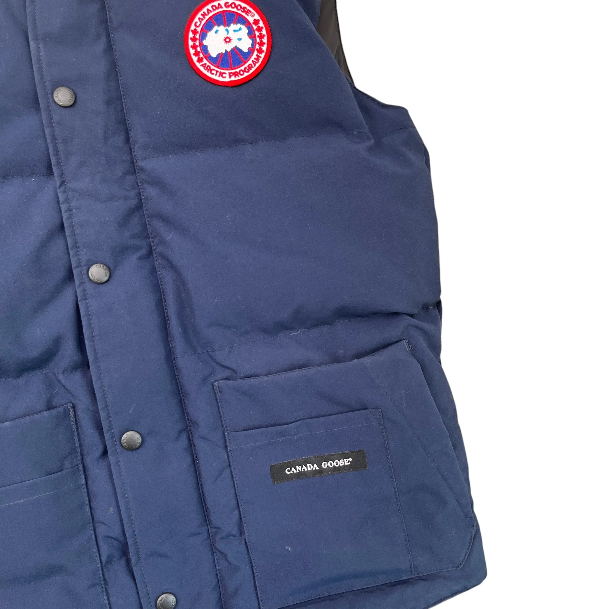 Men's Freestyle Gilet Navy Size S - Image 6