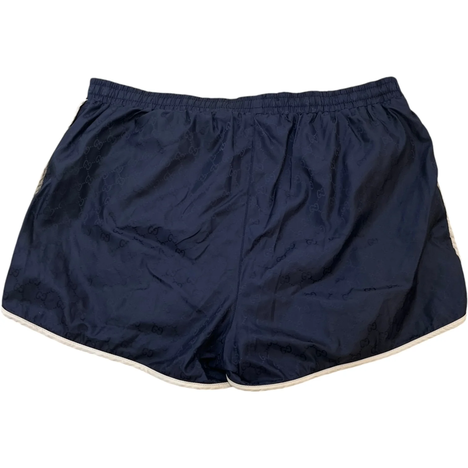 Men's Gg Supreme Bee Swim Shorts Navy Size W30 / IT 46 - Image 2