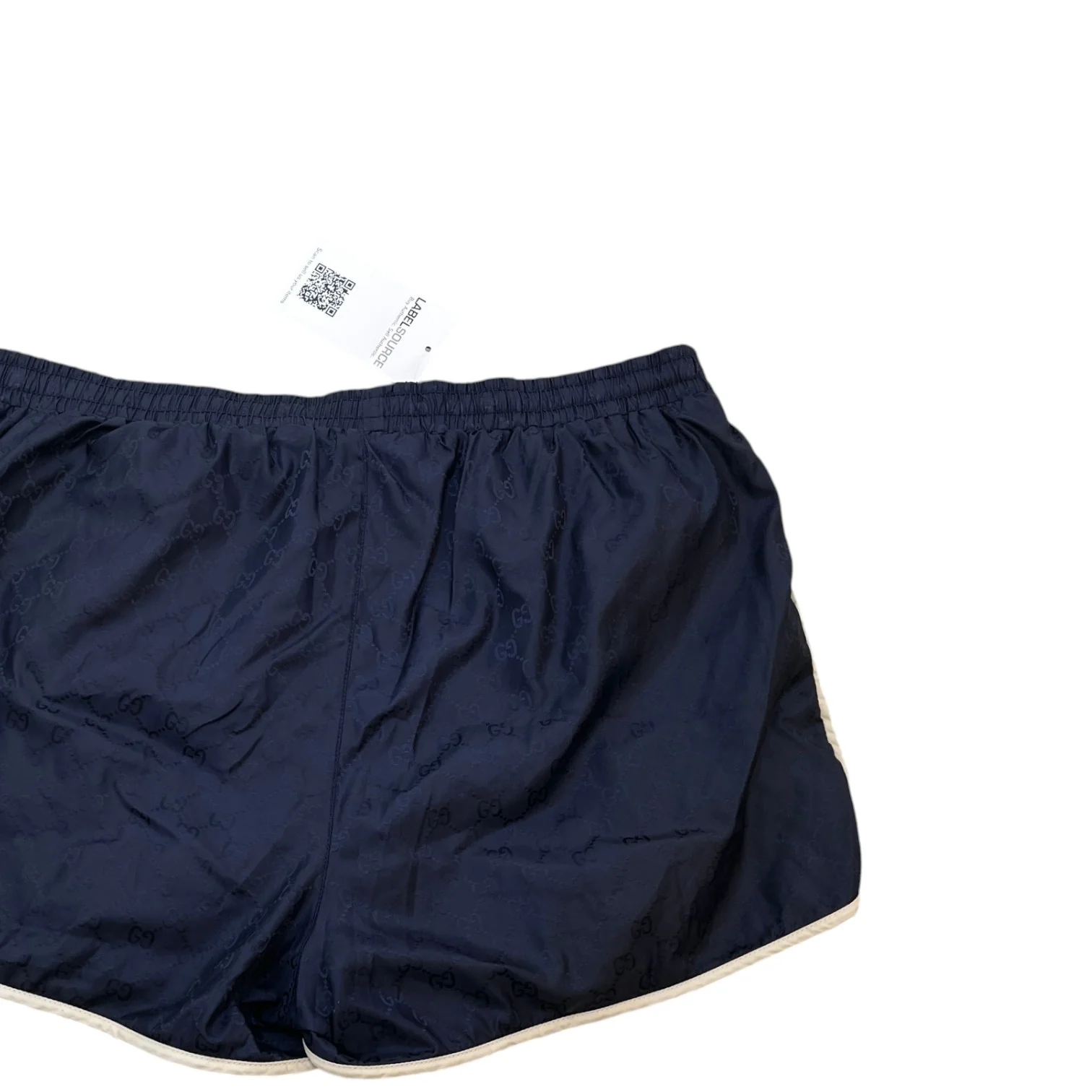 Men's Gg Supreme Bee Swim Shorts Navy Size W30 / IT 46 - Image 4