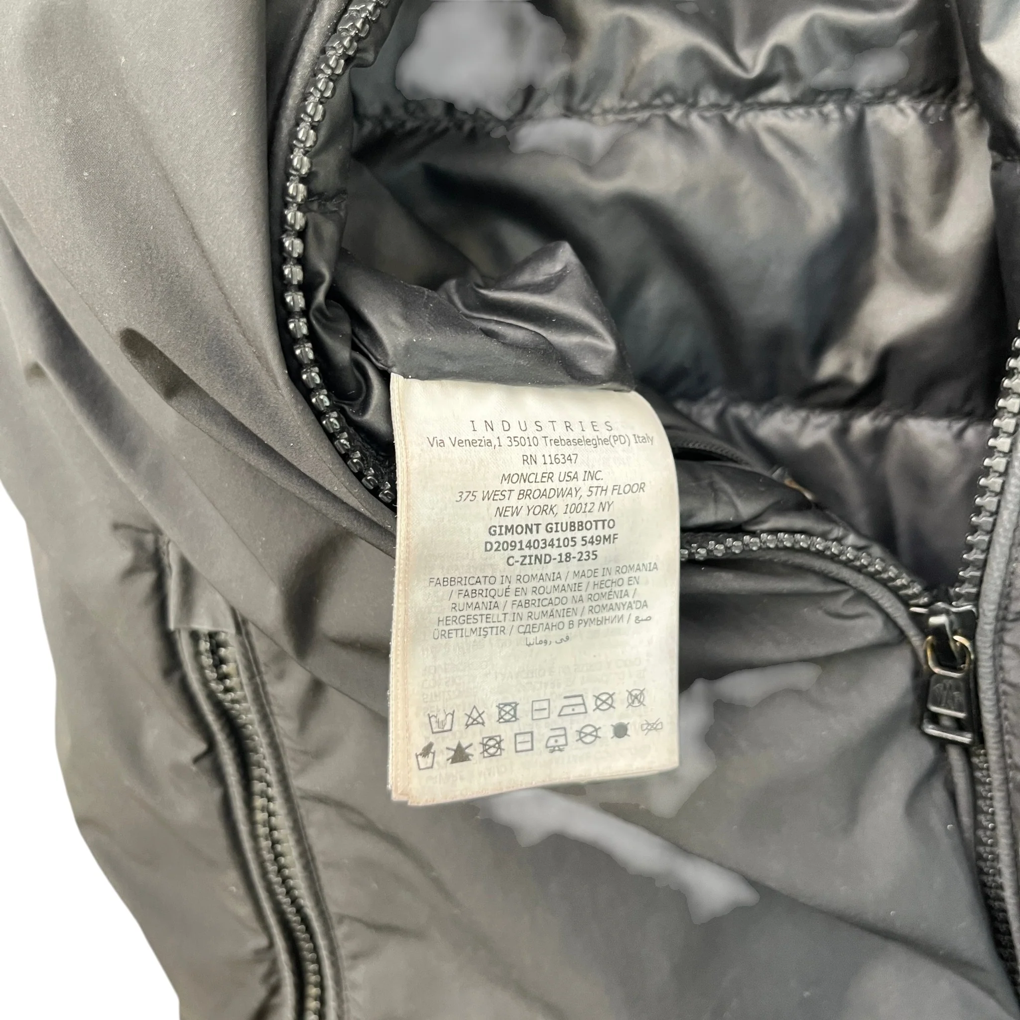 Men's Gimont Jacket Black Size 4 / XL - Image 8