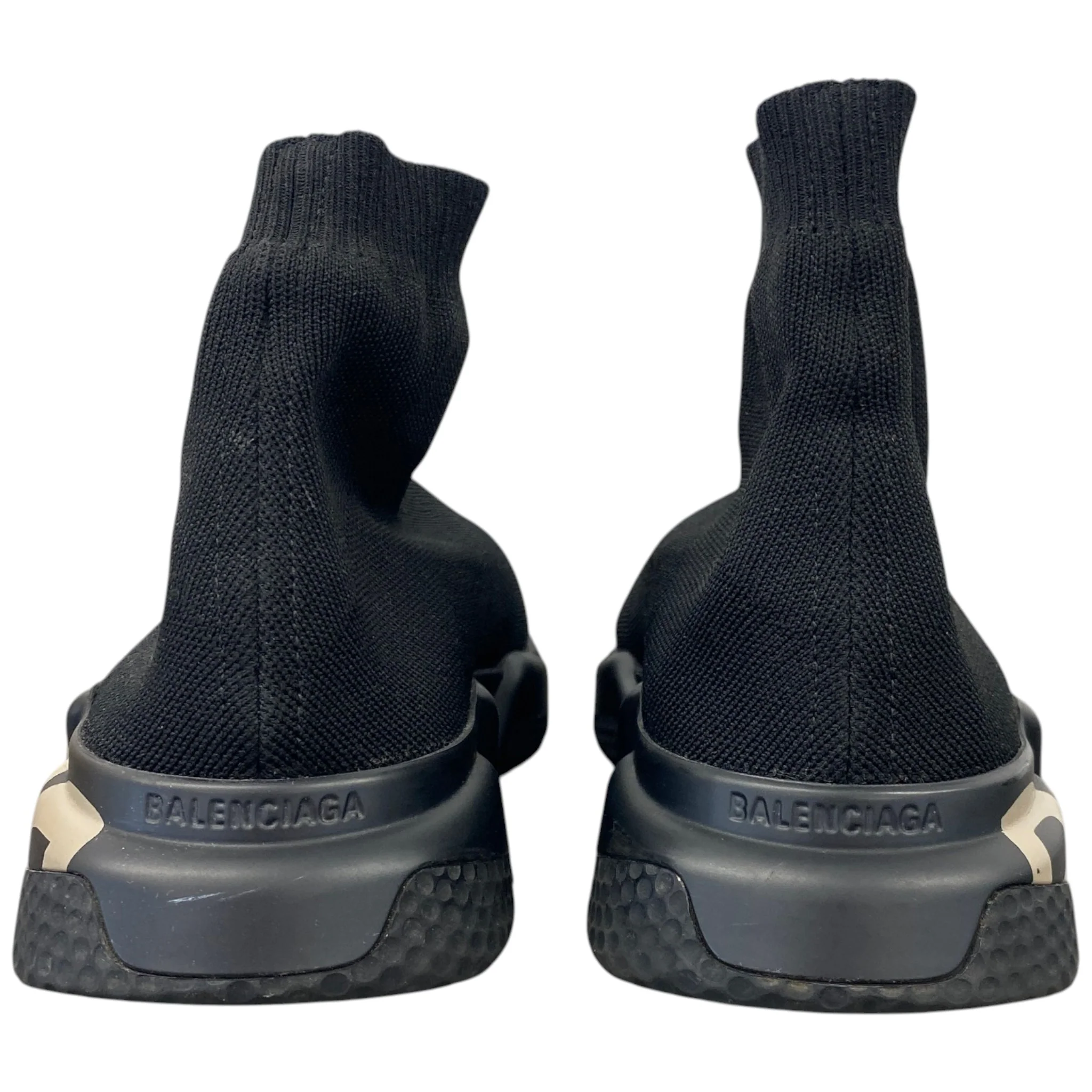 Men's Graffiti Speed Sock High Trainers Black Size EU 44 / UK 10 - Image 7