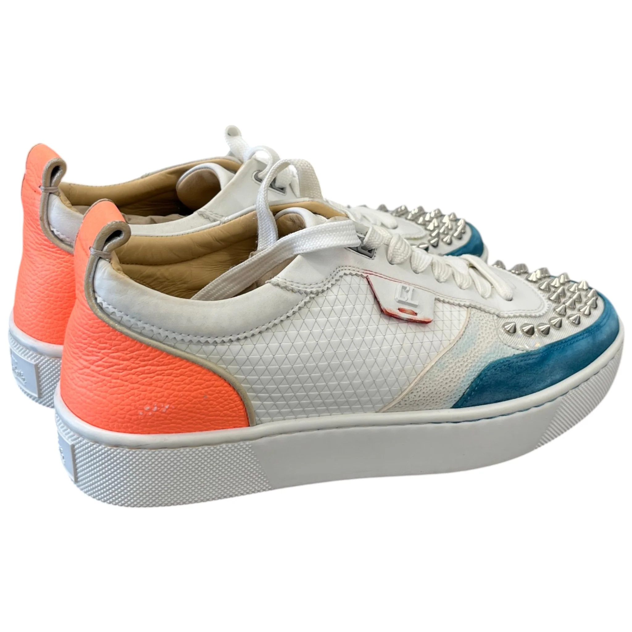 Men's Happyrui Spikes Low Trainers White Size EU 40.5 / UK 6.5 - Image 8