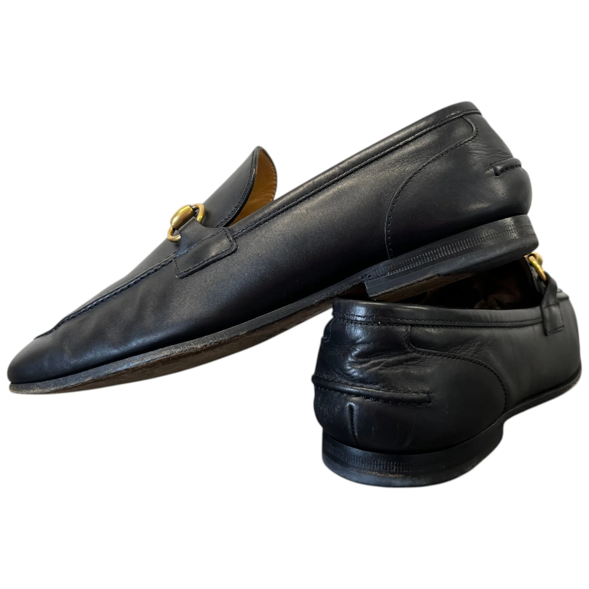 Men's Horsebit Jordaan Loafers Black Size EU 40 / UK 6 - Image 11