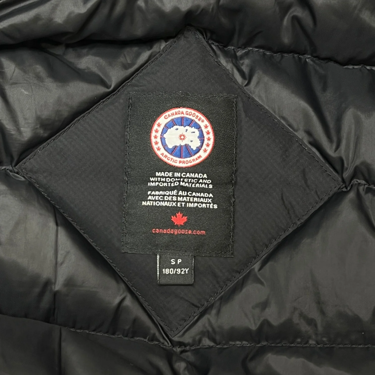 Men's Lodge Hoody Down Jacket Black Size S - Image 8