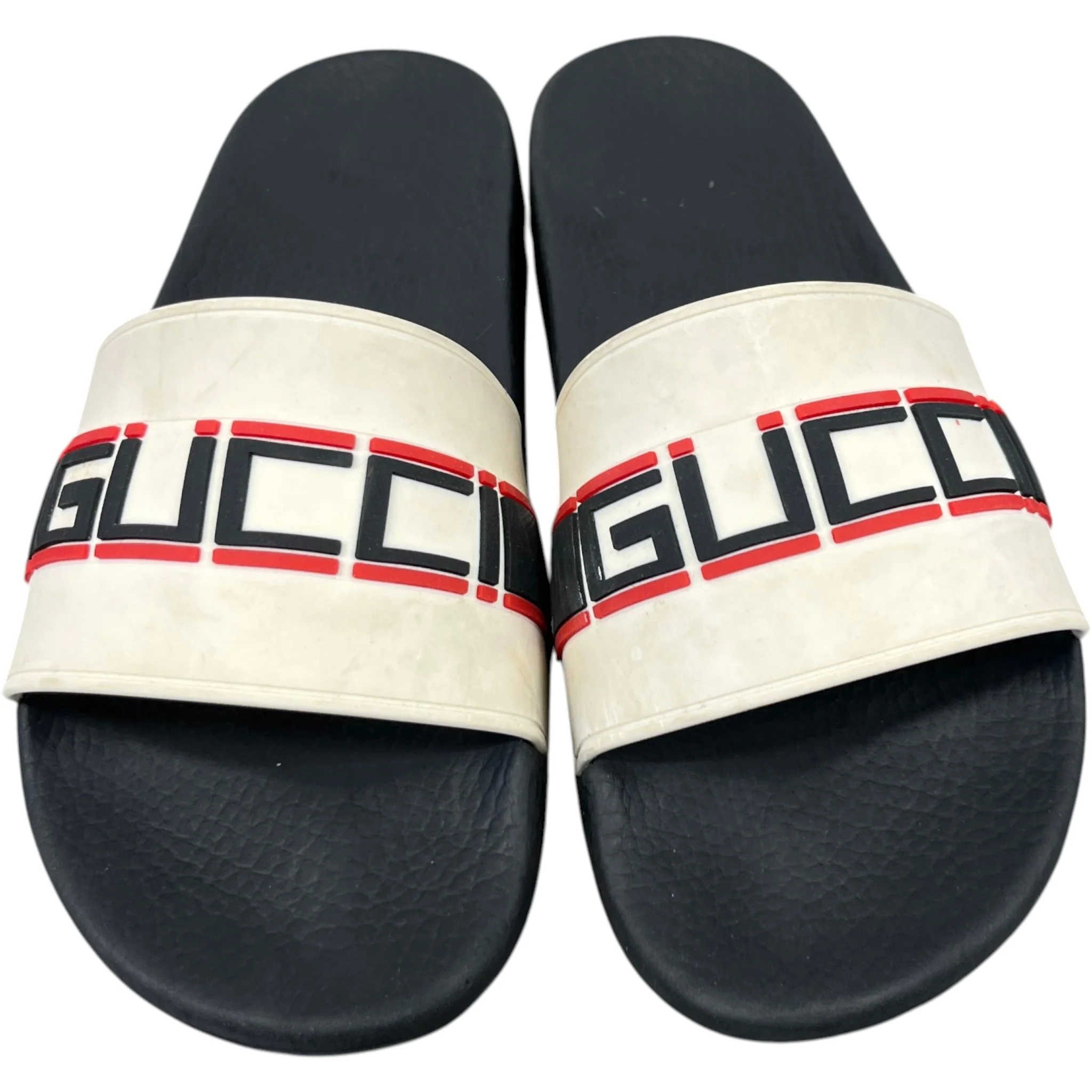 Men's Logo Pool Slides Black Size EU 41 / UK 7 - Image 6