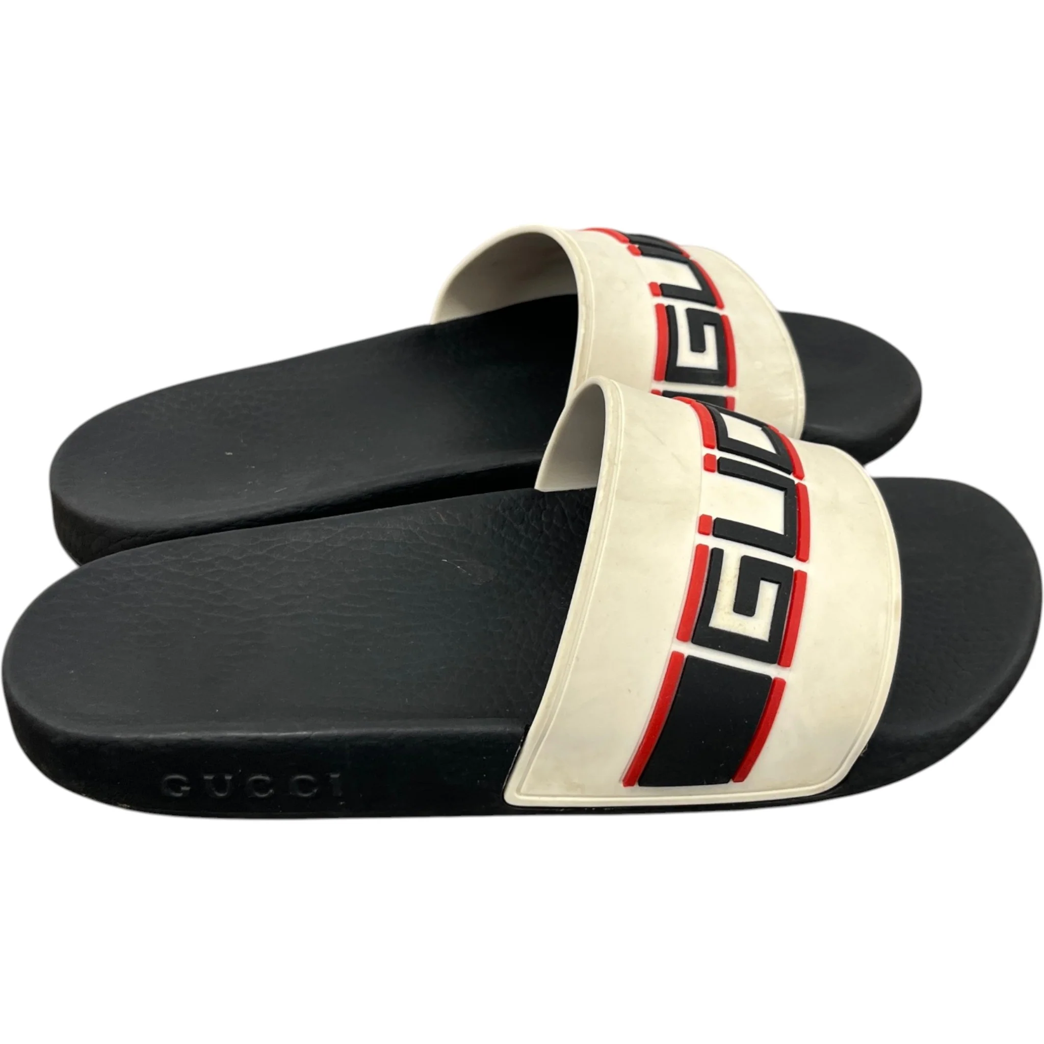 Men's Logo Pool Slides Black Size EU 41 / UK 7 - Image 8