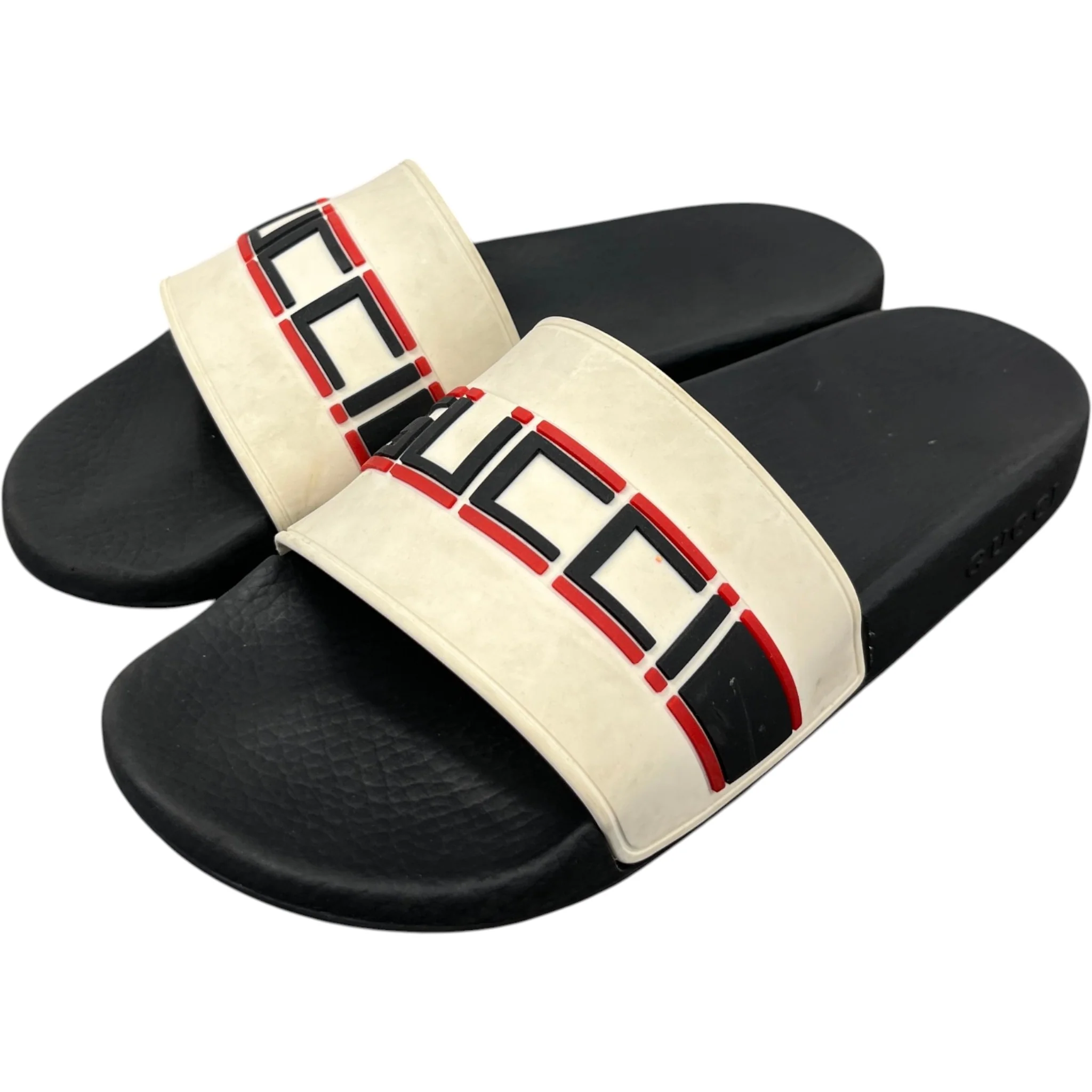 Men's Logo Pool Slides Black Size EU 41 / UK 7 - Image 9