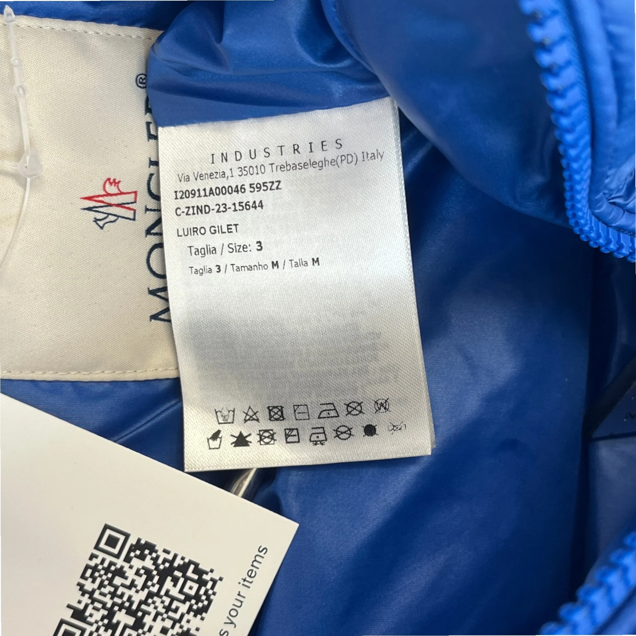 Men's Luiro Gilet Blue Size 3 / L - Image 9