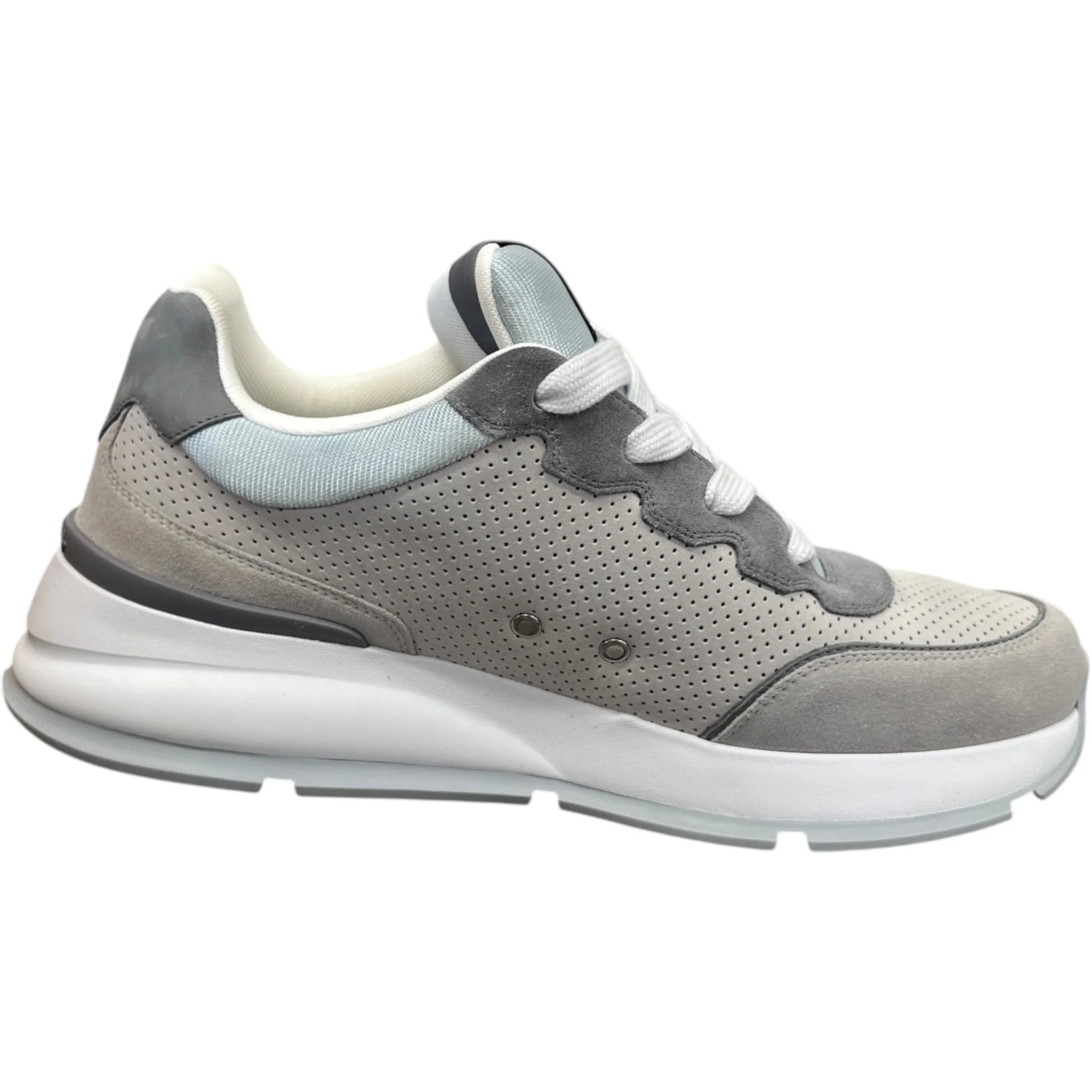 Men's Lv Classic Low Trainers Grey Size EU 41.5 / UK 7.5 - Image 4