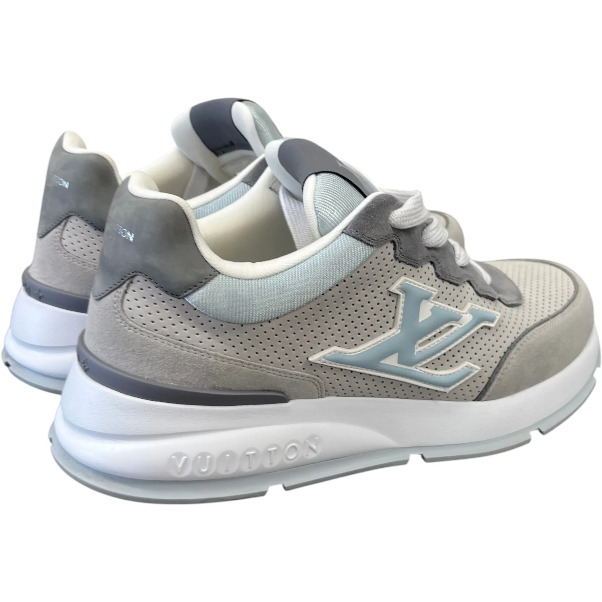Men's Lv Classic Low Trainers Grey Size EU 41.5 / UK 7.5 - Image 8
