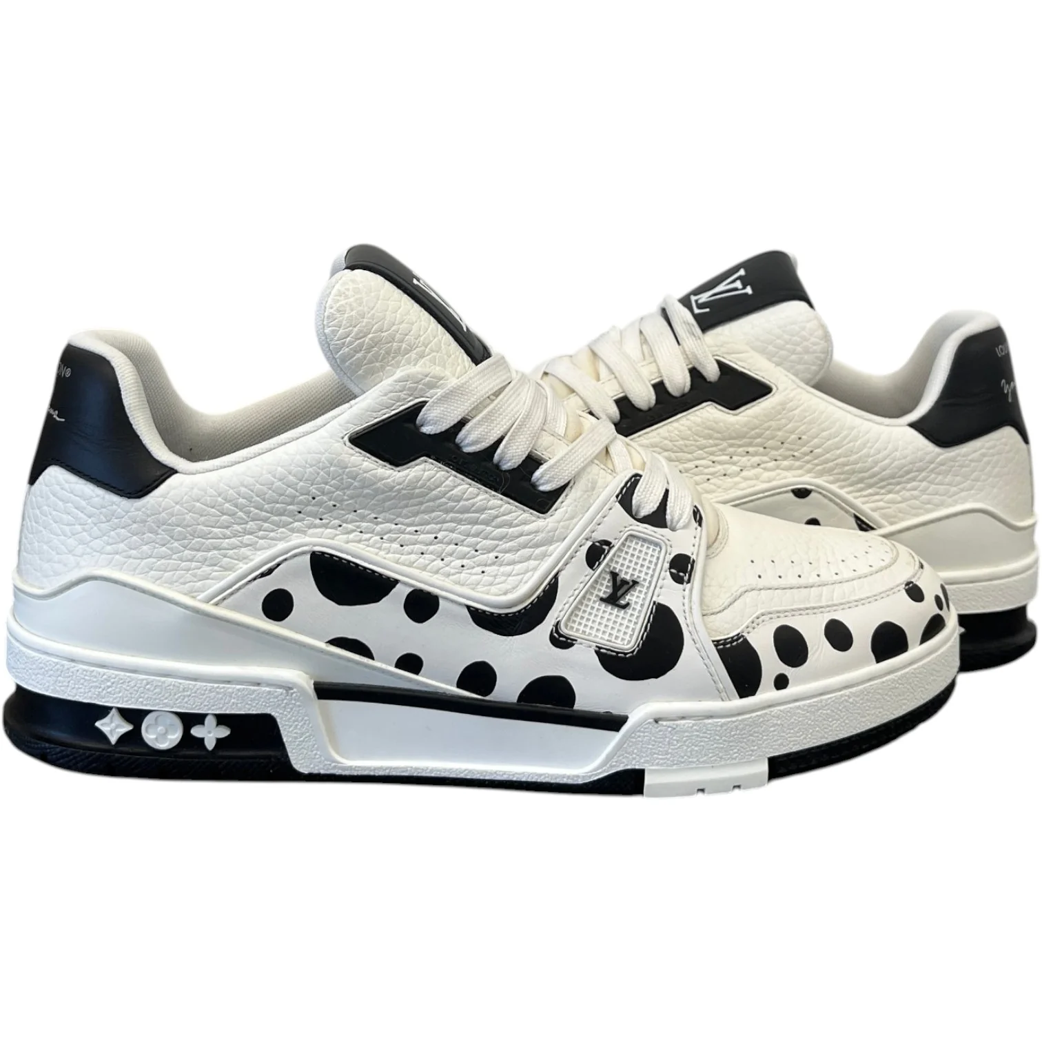 Men's Lv Yayoi Kusama Low Trainers White Size EU 41 / UK 7 - Image 2