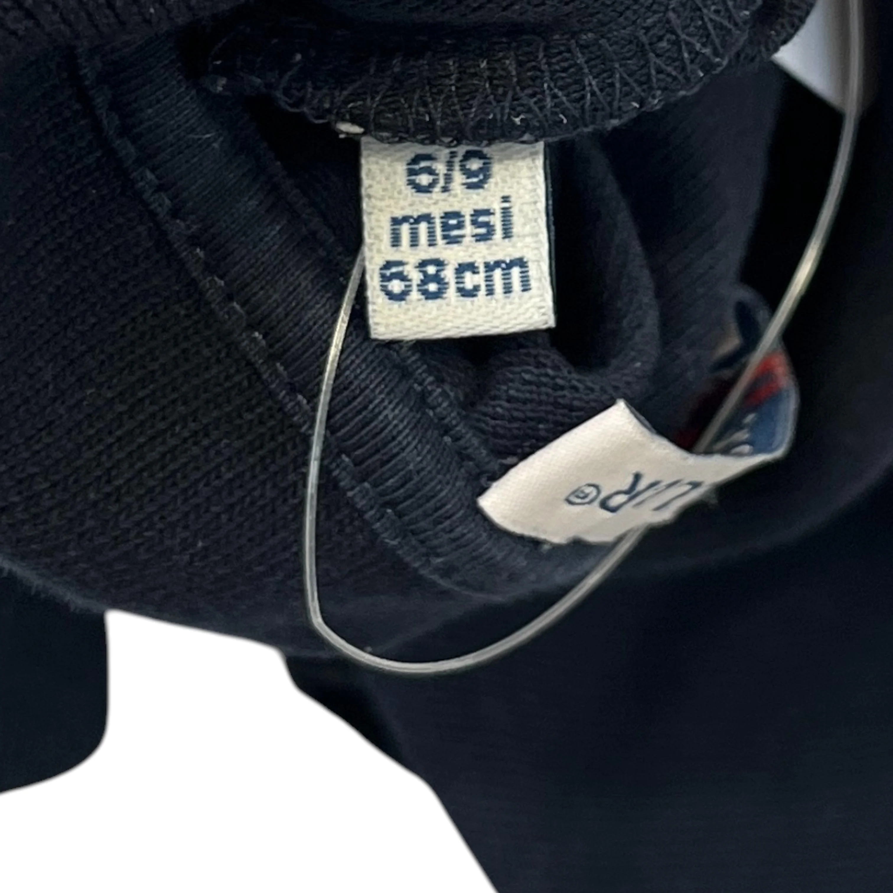 Men's Maglia Baby 6-9 Months Polo Shirt Navy Size XXS - Image 8