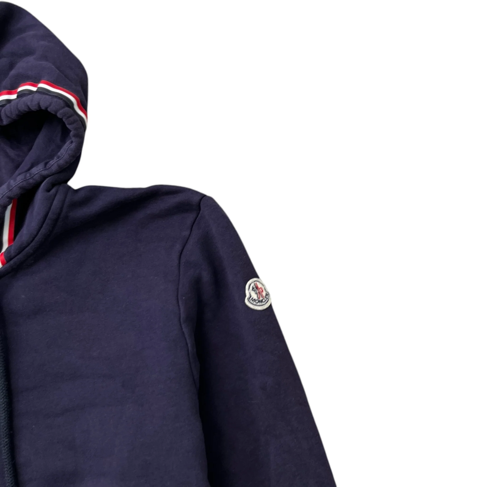 Men's Maglia Cardigan Hoodie Navy Size M - Image 5