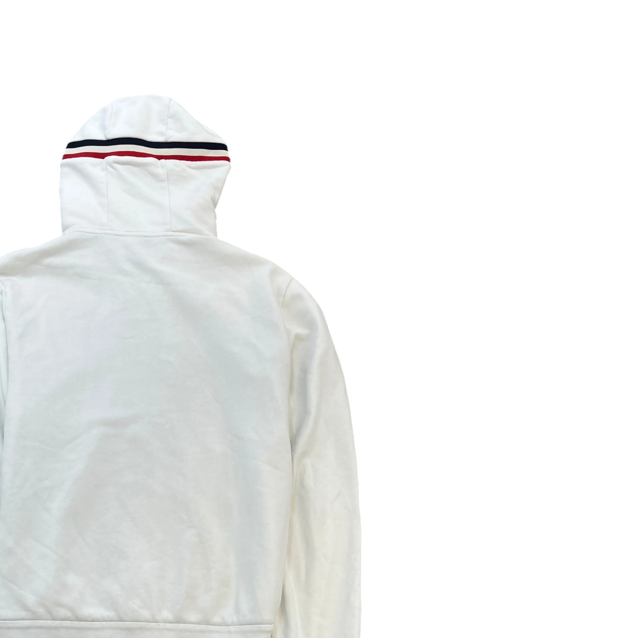 Men's Maglia Cardigan Hoodie White Size L - Image 4