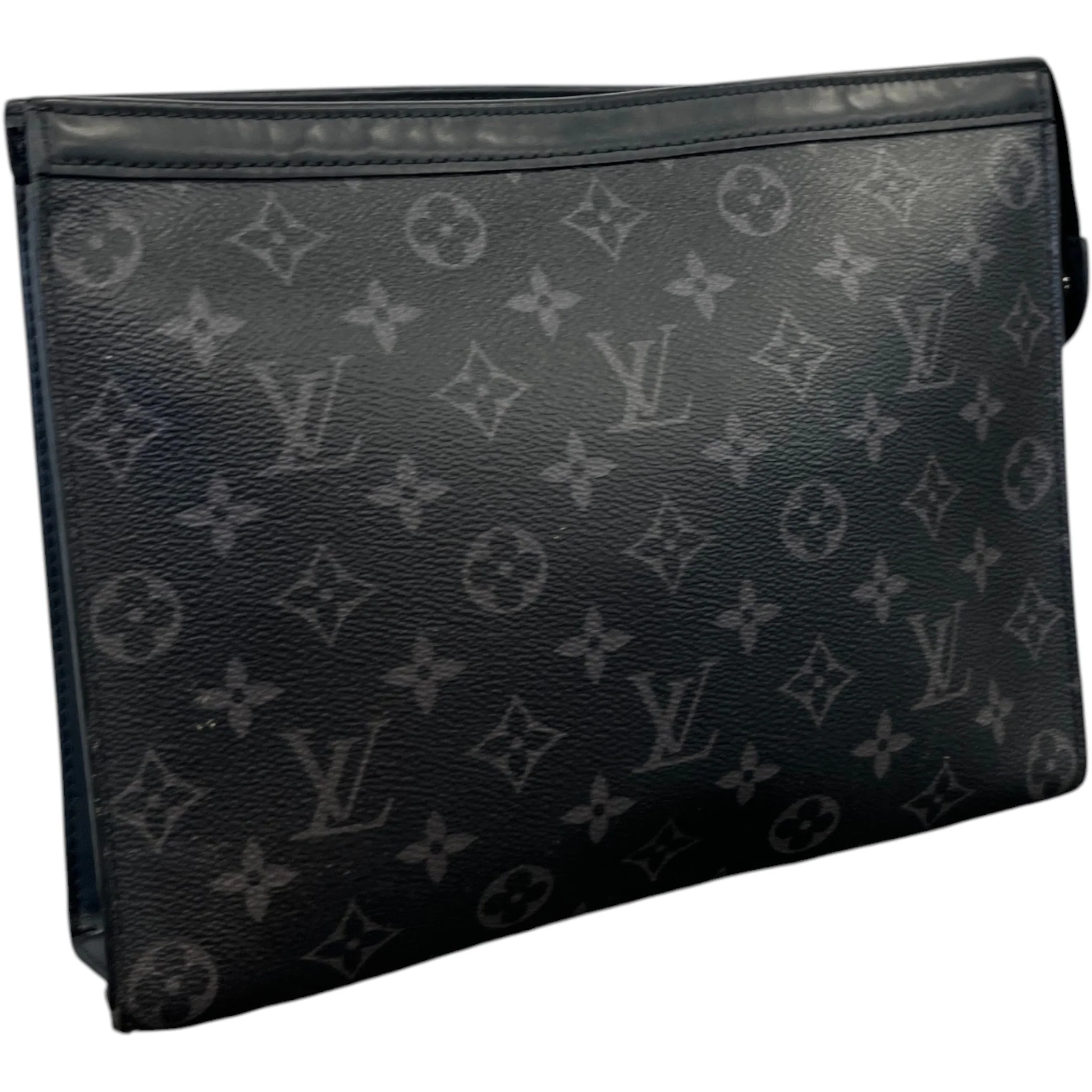 Men's Monogram Eclipse Pochette Voyage Mm Pouch Black - Image 3