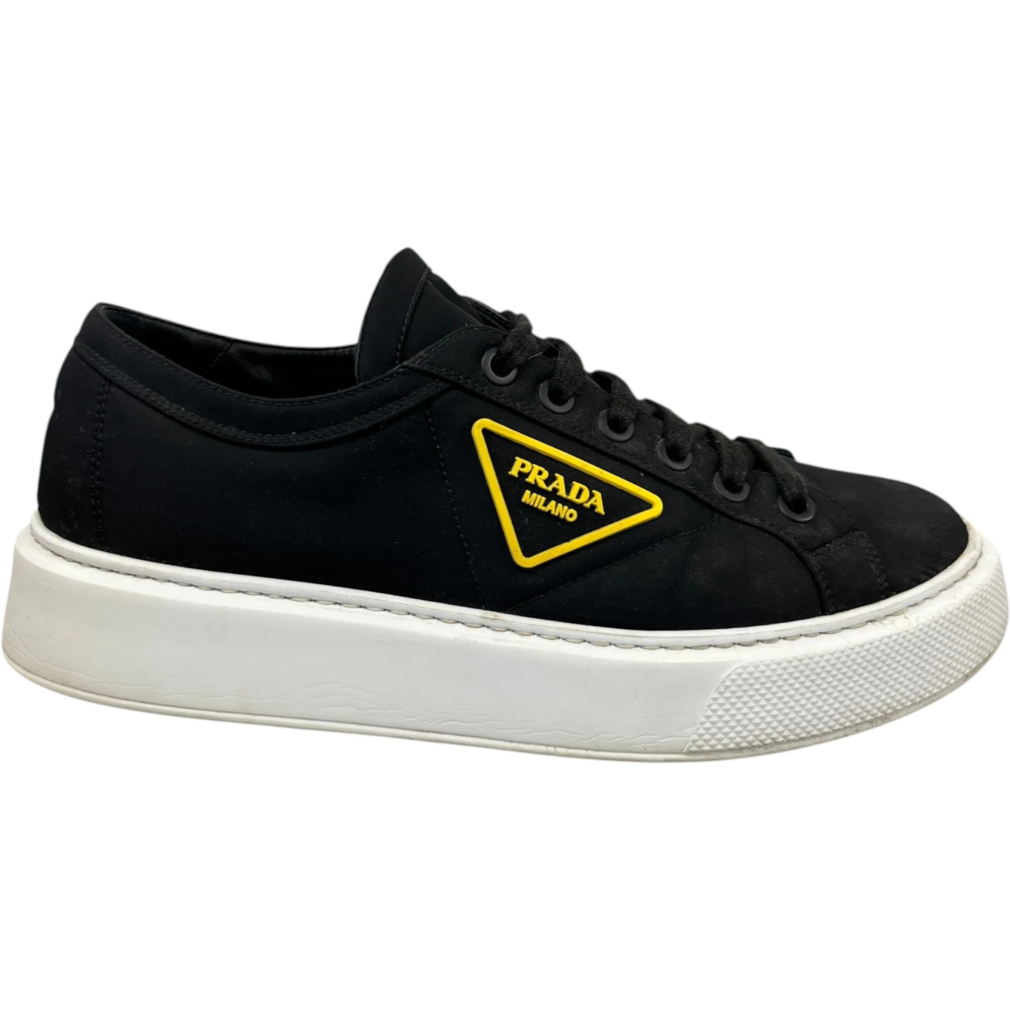Men's Nylon Gabardine Wheel Low Trainers Black Size EU 43 / UK 9