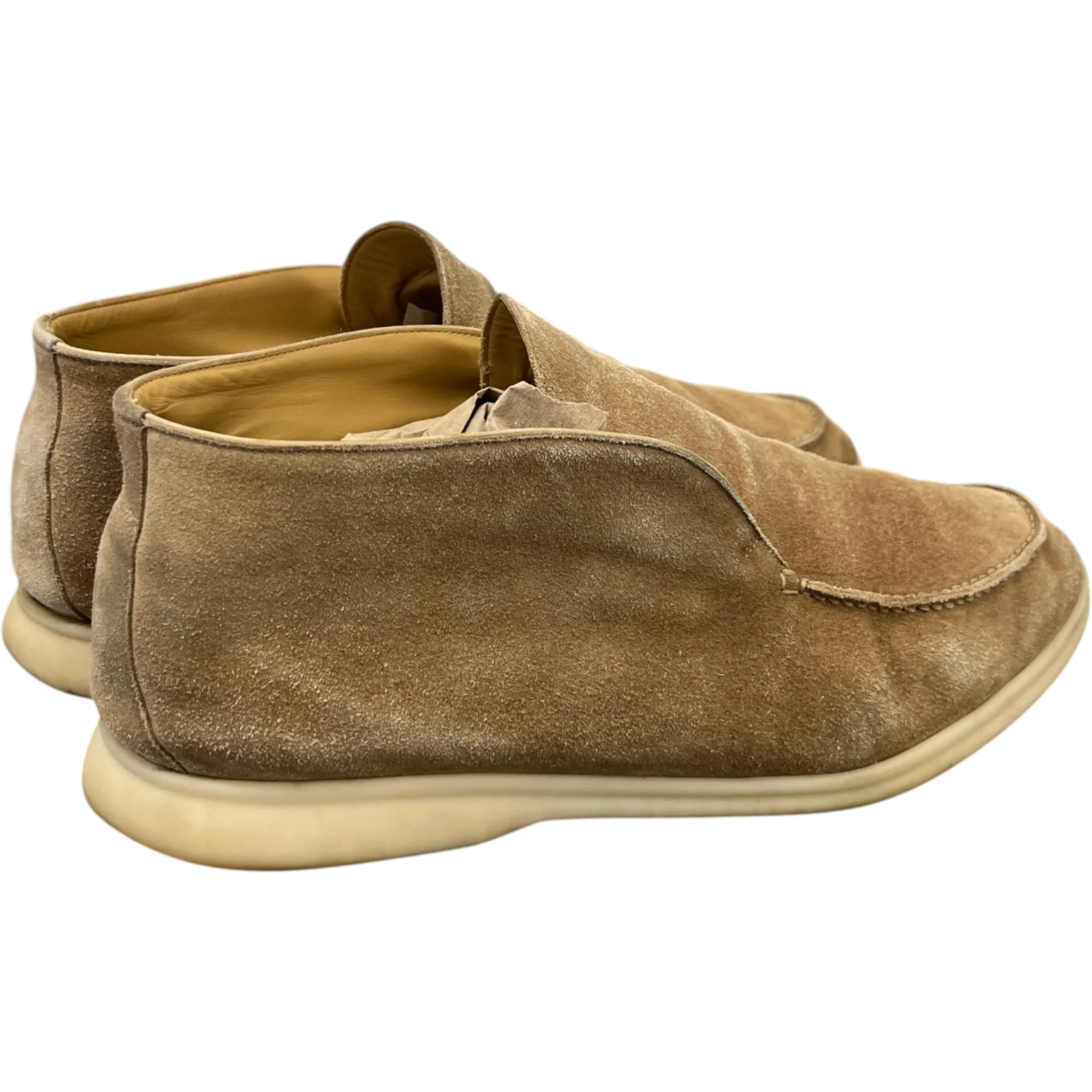 Men's Open Walk Ankle Boots Beige Size EU 46.5 / UK 12.5 - Image 8