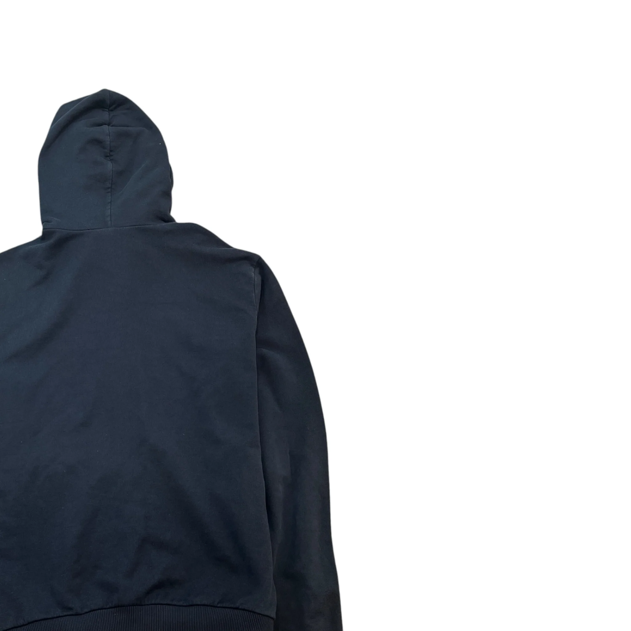Men's Plaque Logo Hoodie Navy Size IT 52 / UK XL - Image 4