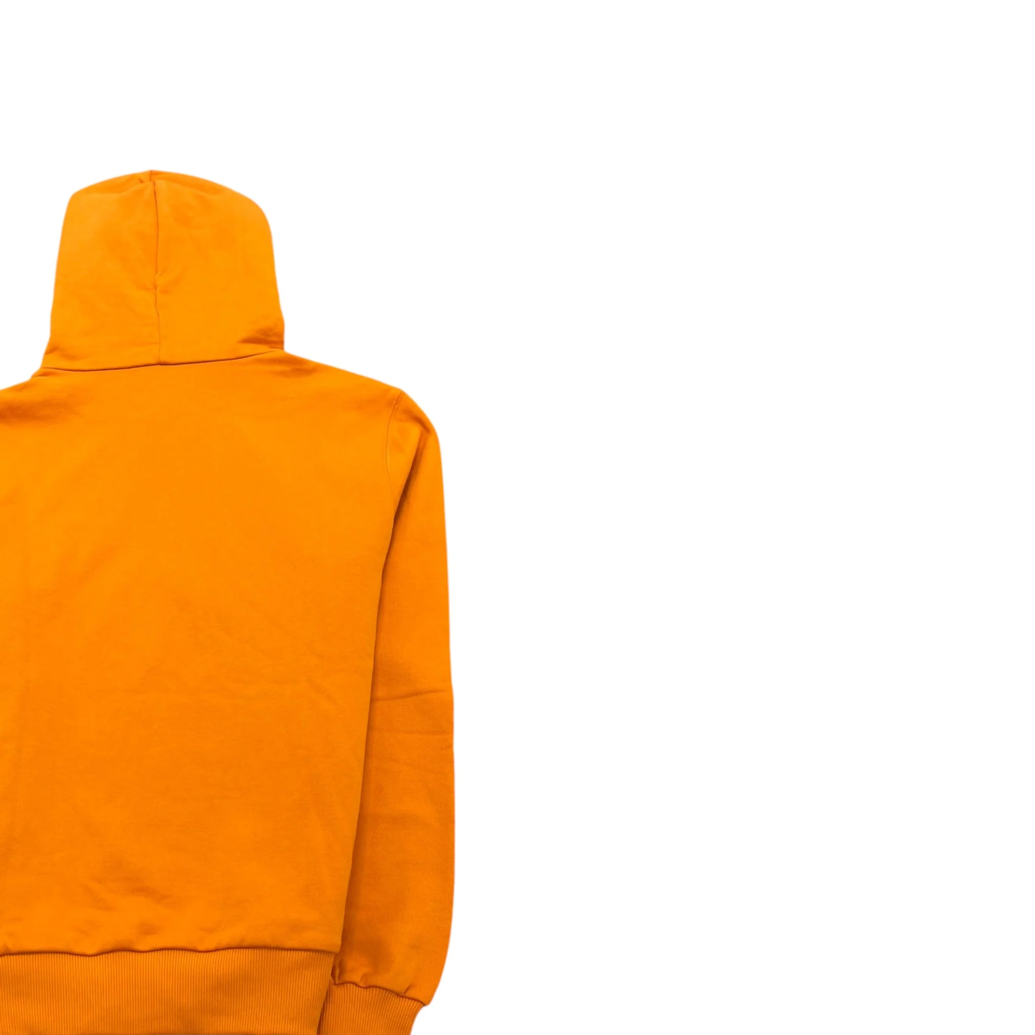 Men's Plaque Logo Hoodie Orange Size IT 48 / UK M - Image 4