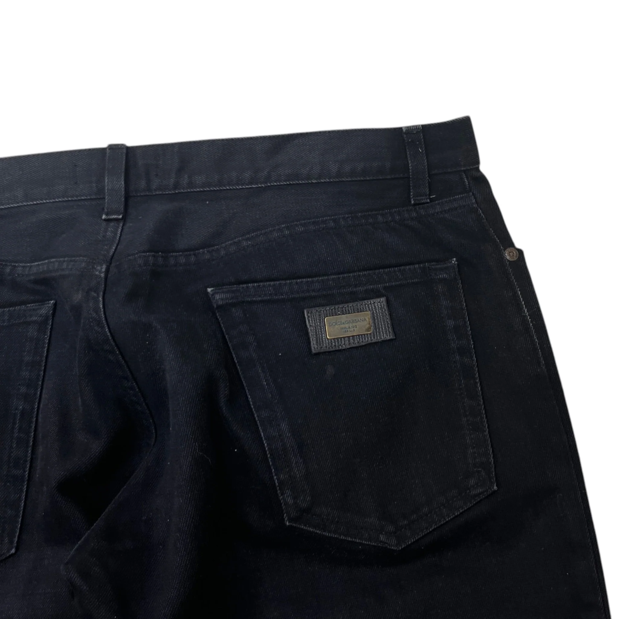 Men's Plaque Logo Jeans Black Size IT 50 / UK 34 - Image 6