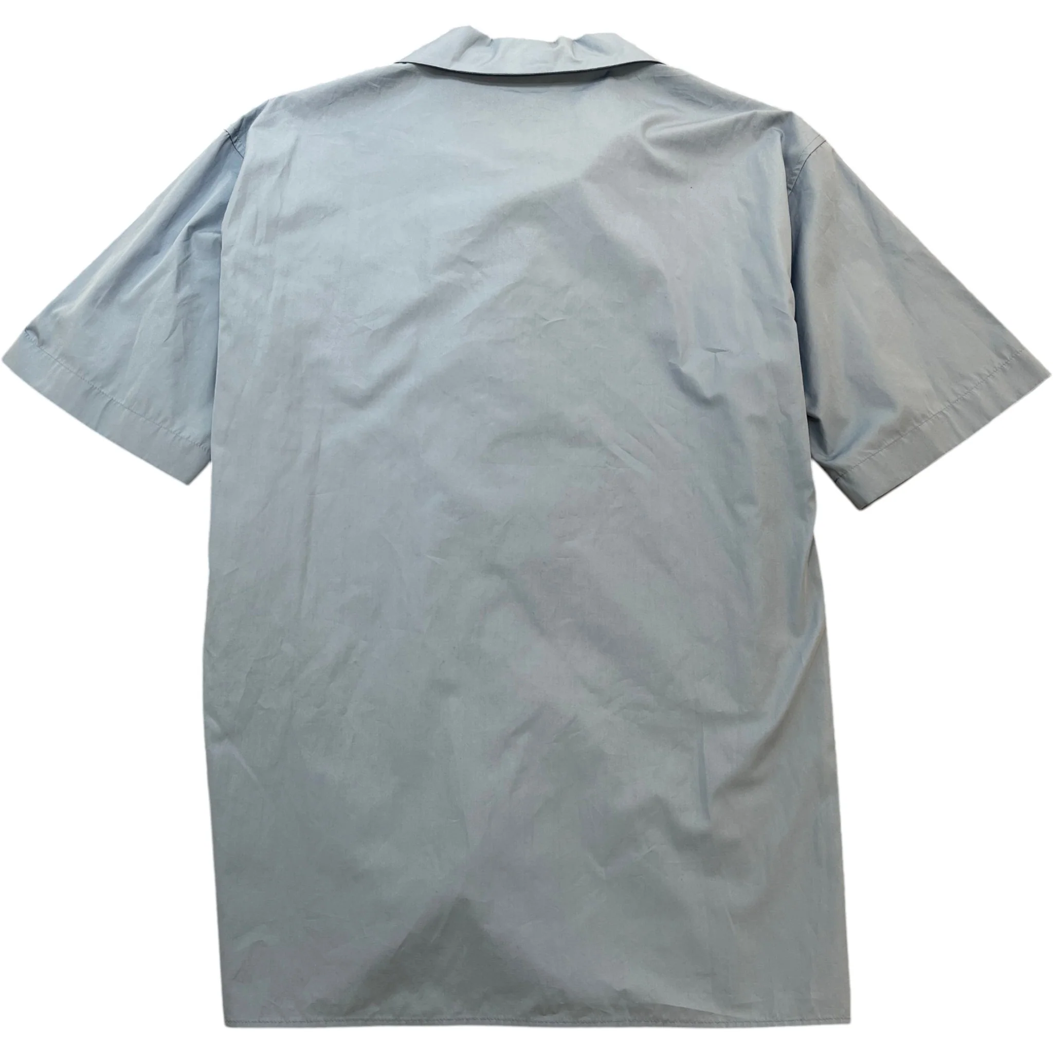 Men's Pocket Logo Short Sleeve Shirt Blue Size IT 50 / UK L - Image 2