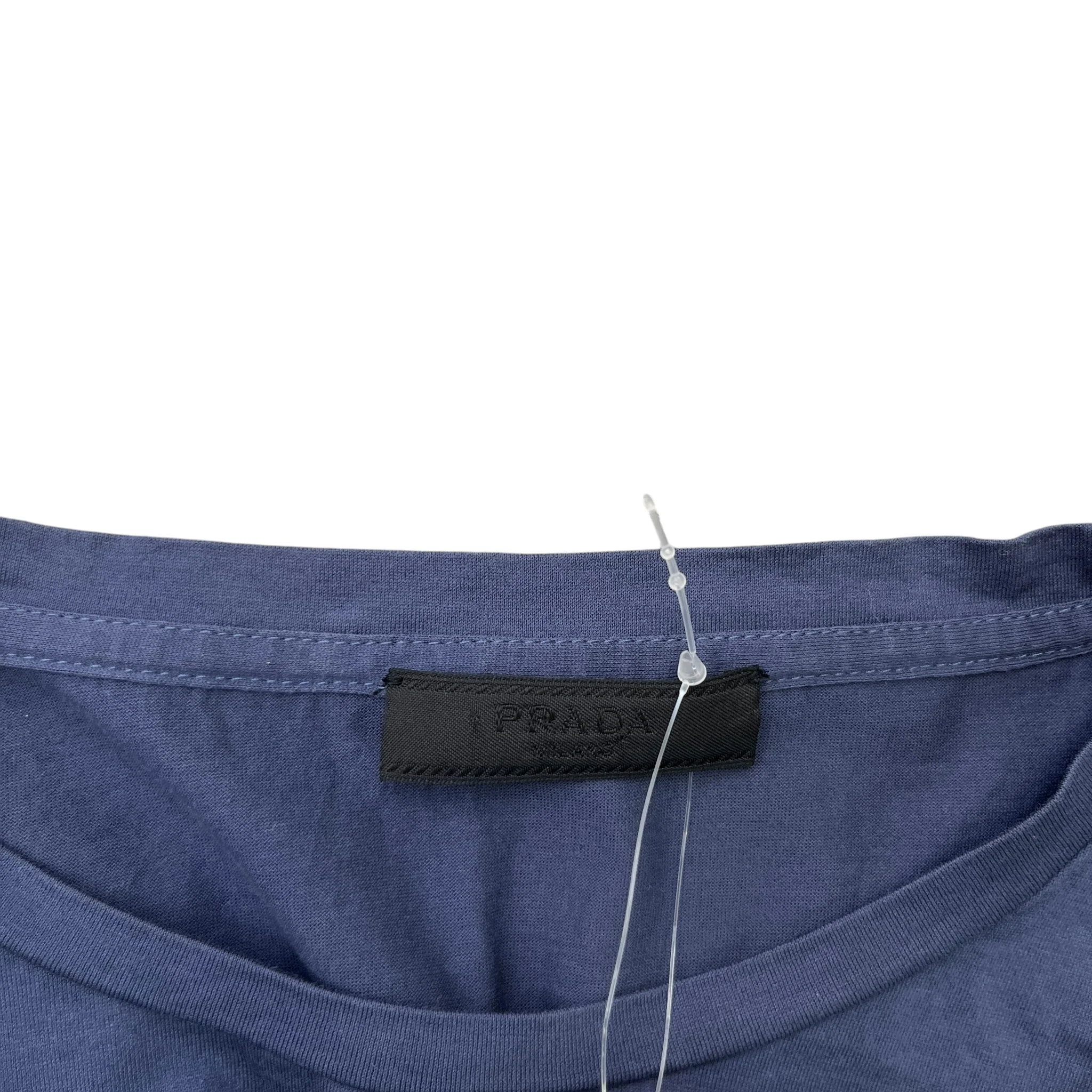 Men's Pocket Logo T-Shirt Navy Size M - Image 6