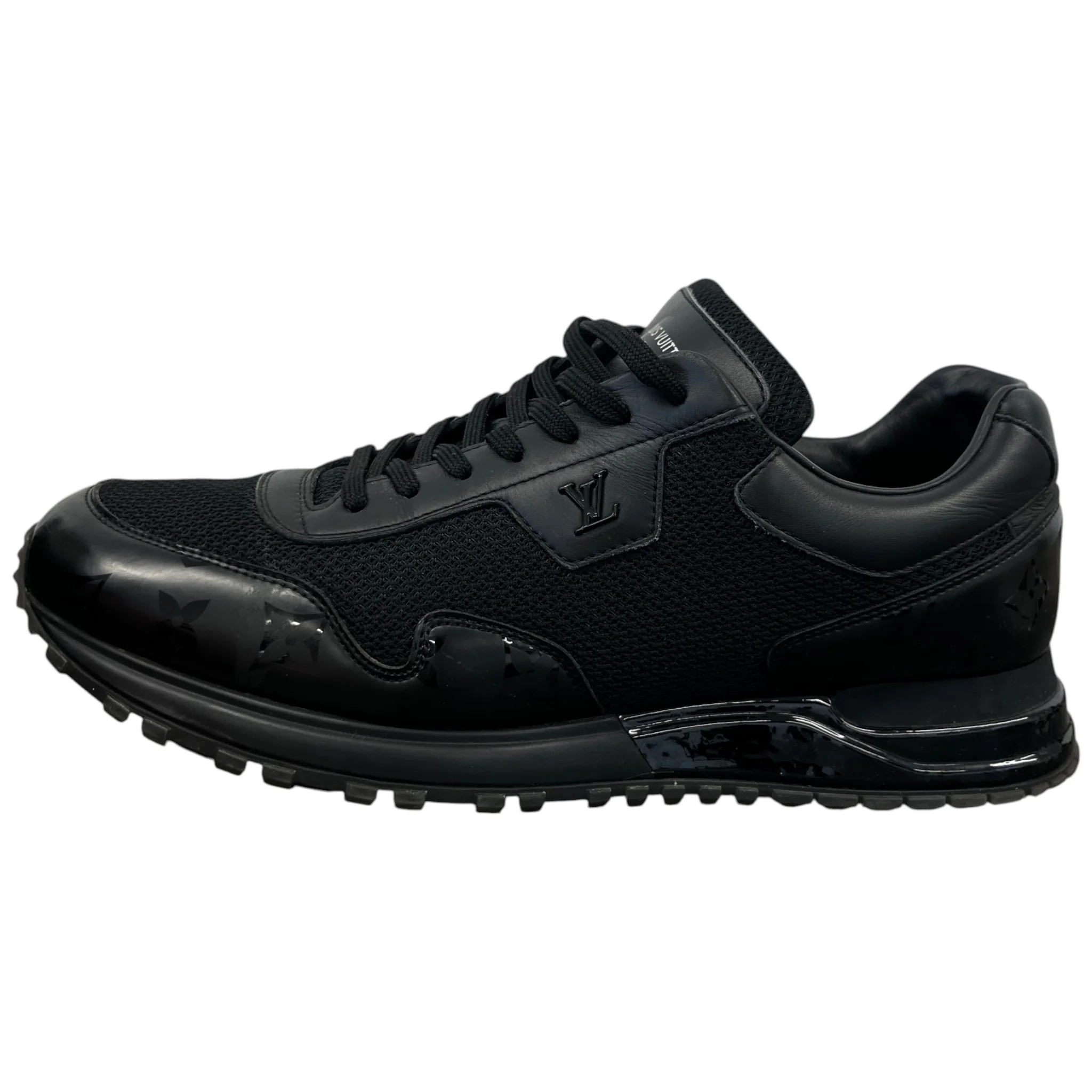 Men's Run Away Low Trainers Black Size EU 42 / UK 8 - Image 5