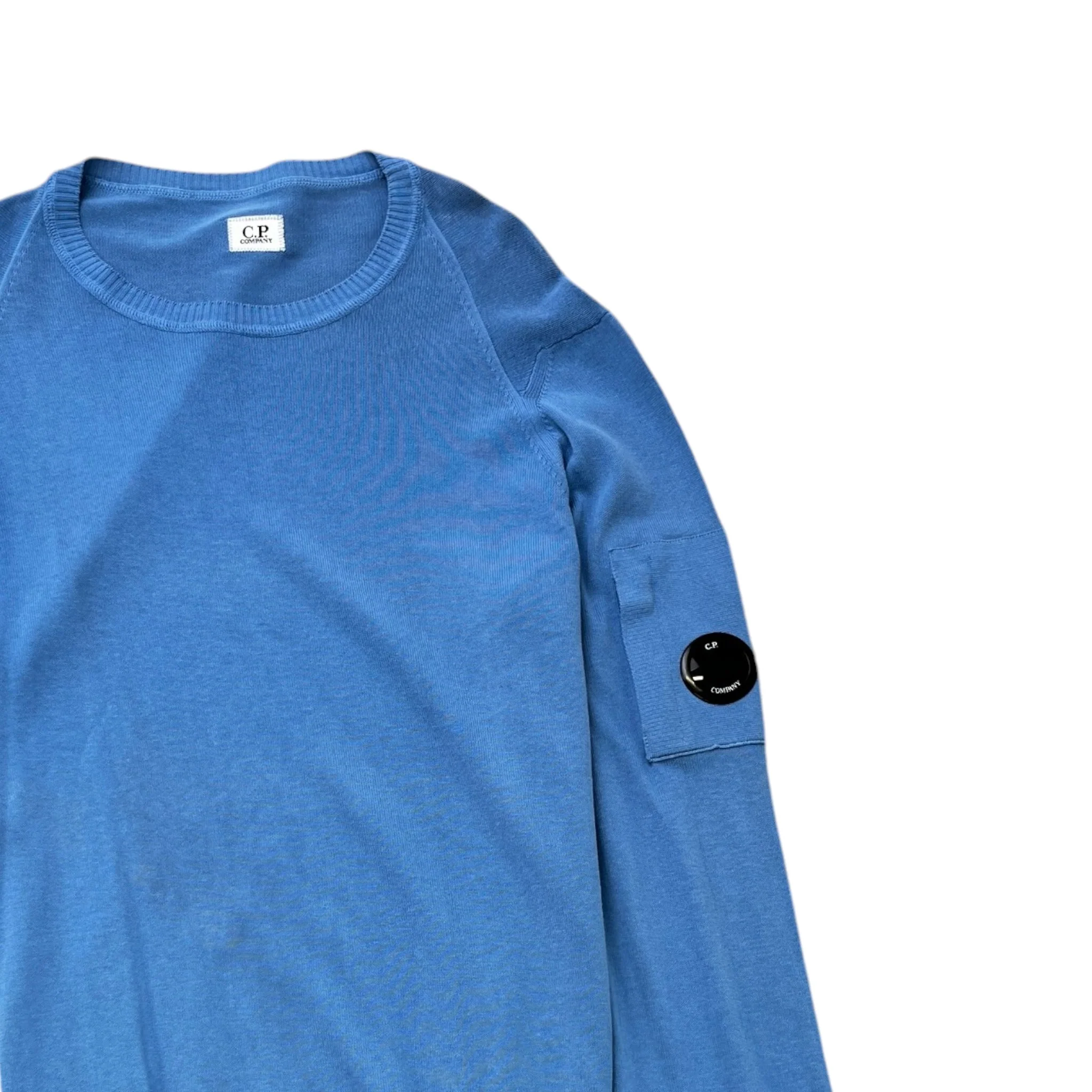 Men's Signature Lens Jumper Blue Size IT 50 / UK L - Image 3