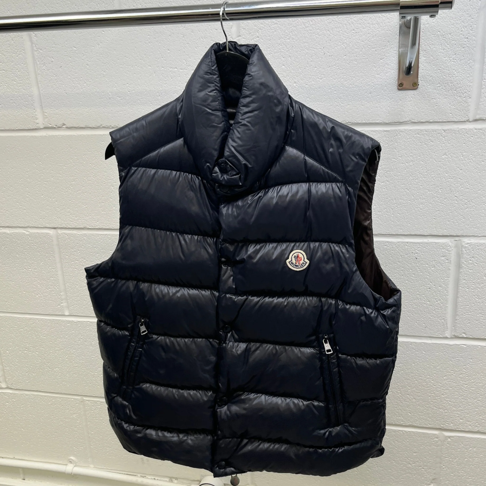 Men's Tib Gilet Navy Size 4 / XL - Image 10
