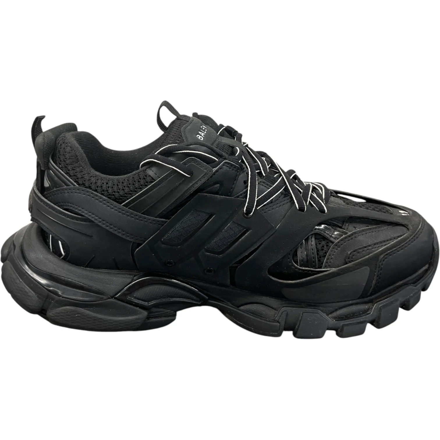 Men's Track Low Trainers Black Size EU 41 / UK 7 - Image 4